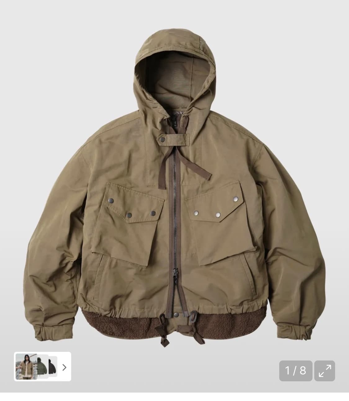 프리즘웍스 스목 후디드 파카  상품이미지1