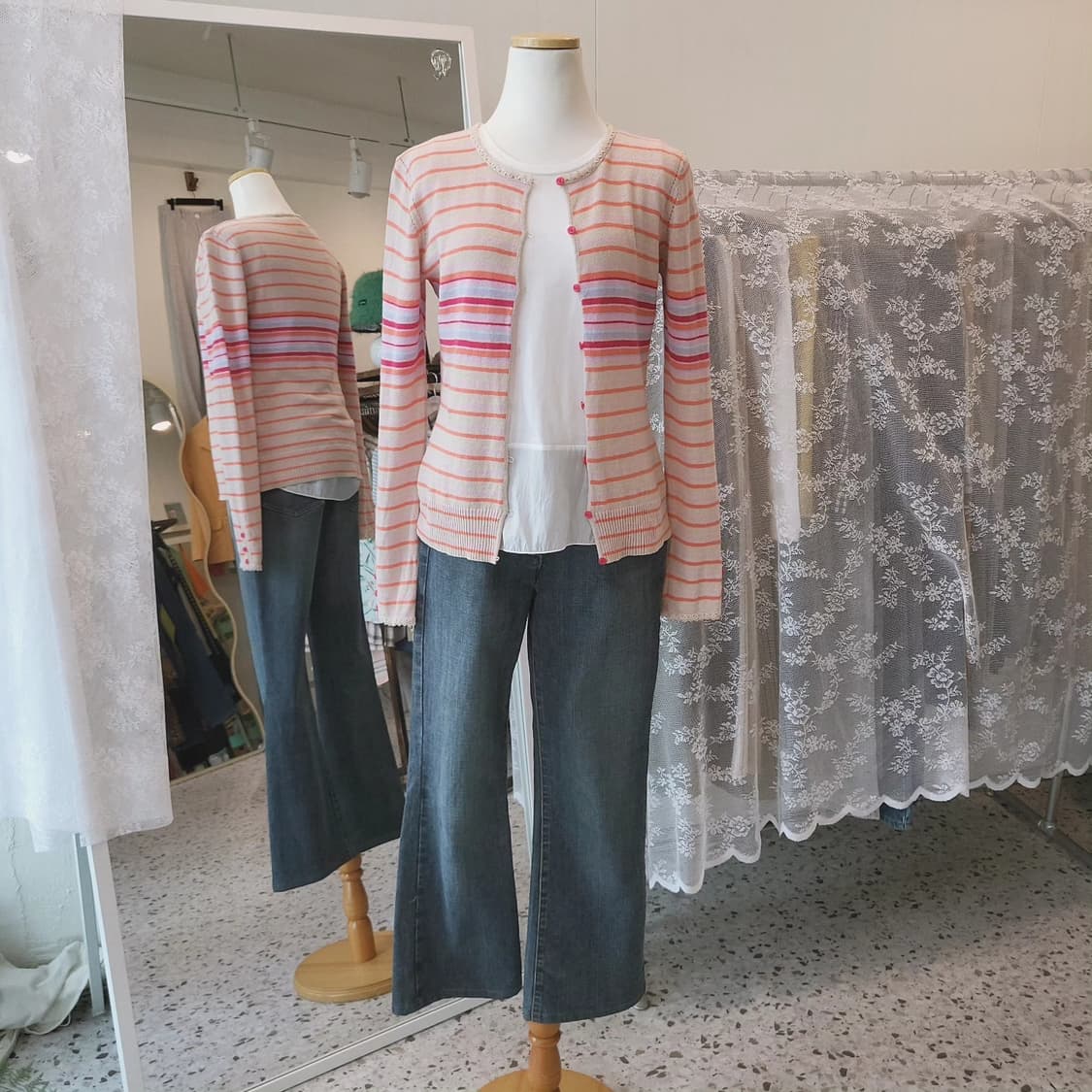 Laura Ashley 린넨 가디건 상품이미지7
