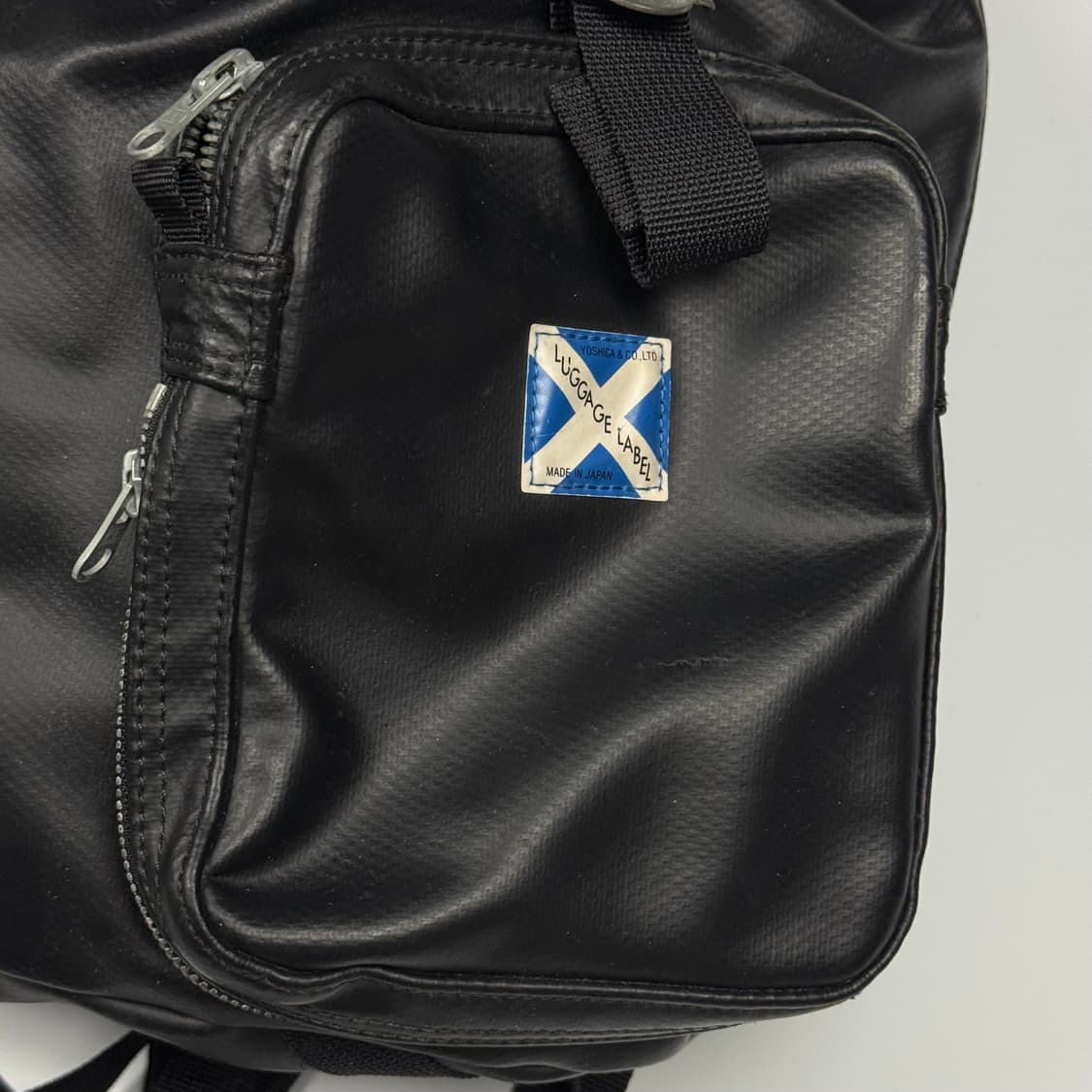 요시다포터 러기지라벨 뉴라이너 럭색 백팩 블랙 상품이미지4