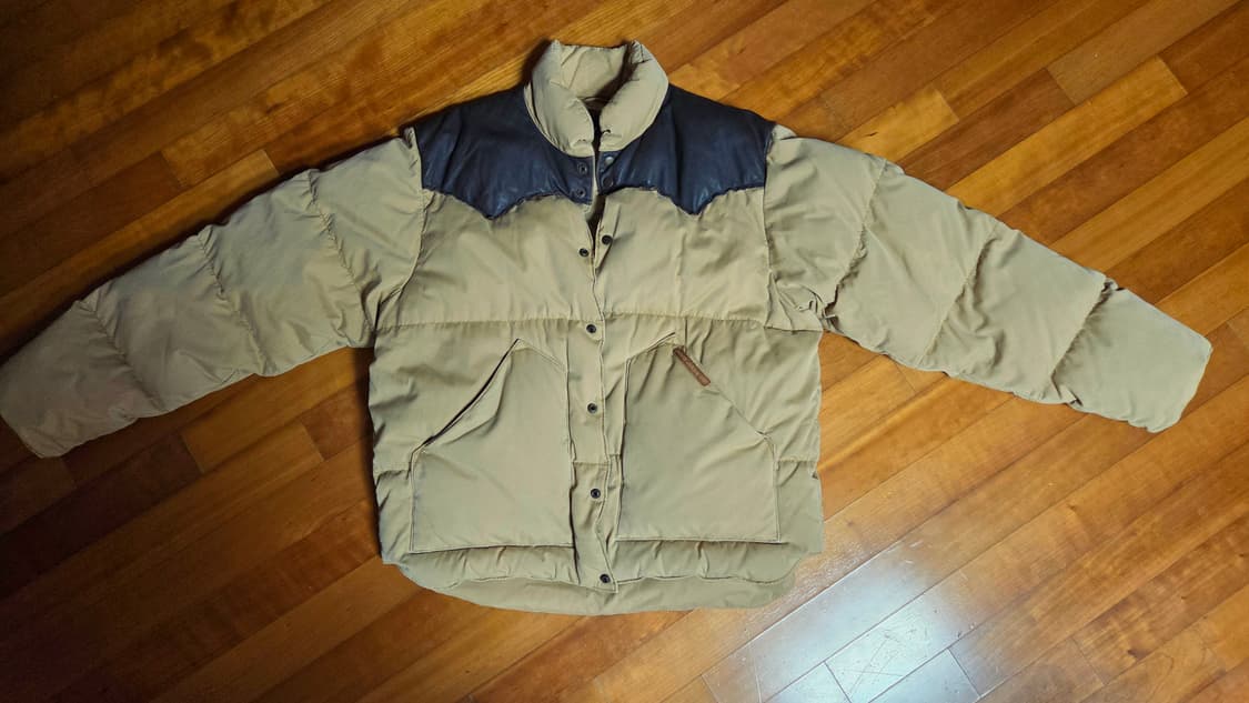 (L) 폴로 랄프로렌 빈티지 레더 패딩 상품이미지5