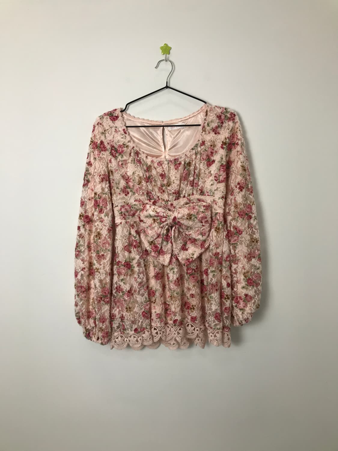 LIZ LISA  Rose Lace Big Ribbon Onepiece 상품이미지4