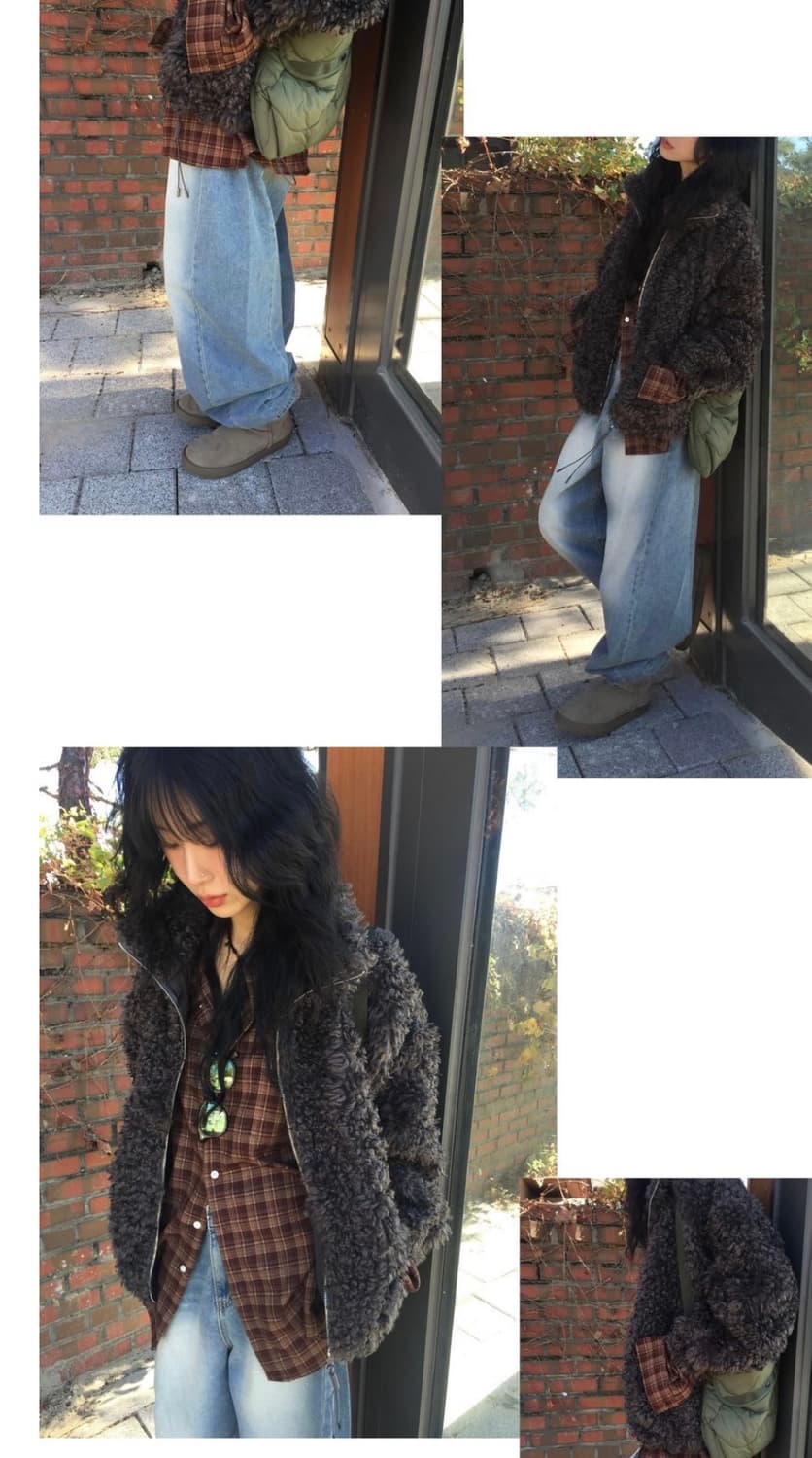 모래하우스 다잉 커브 진 중청 S 상품이미지6