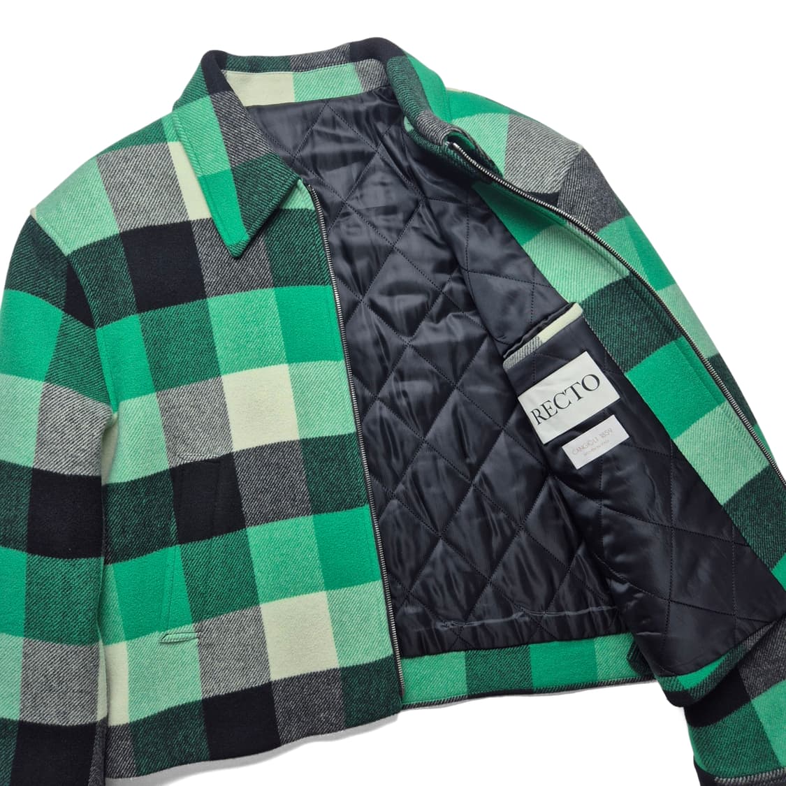 [L] 렉토 22FW 플레드체크 울자켓 상품이미지3