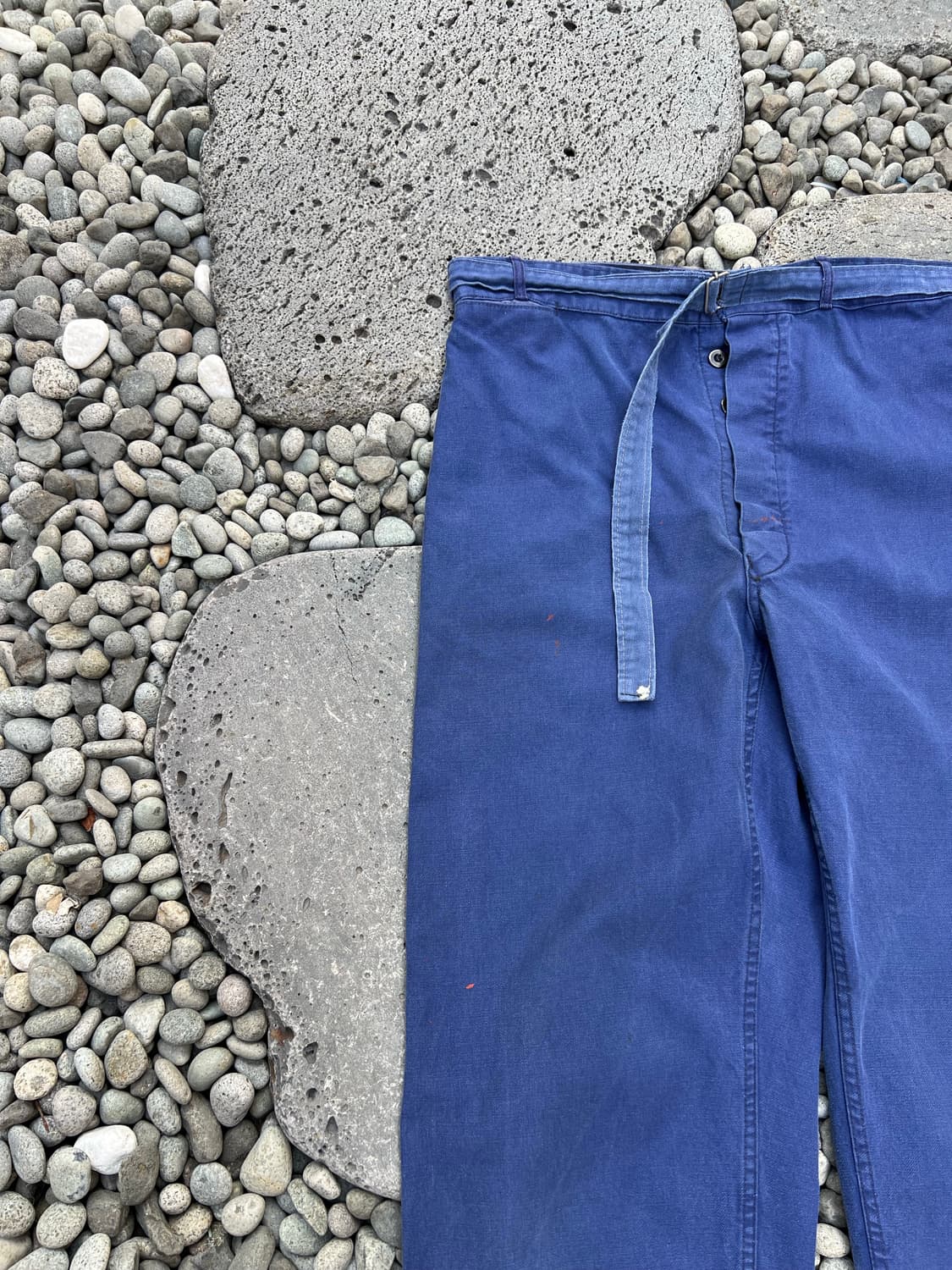 (34인치) OLD VINTAGE FADED BLUE 프렌치워크팬츠 상품이미지5