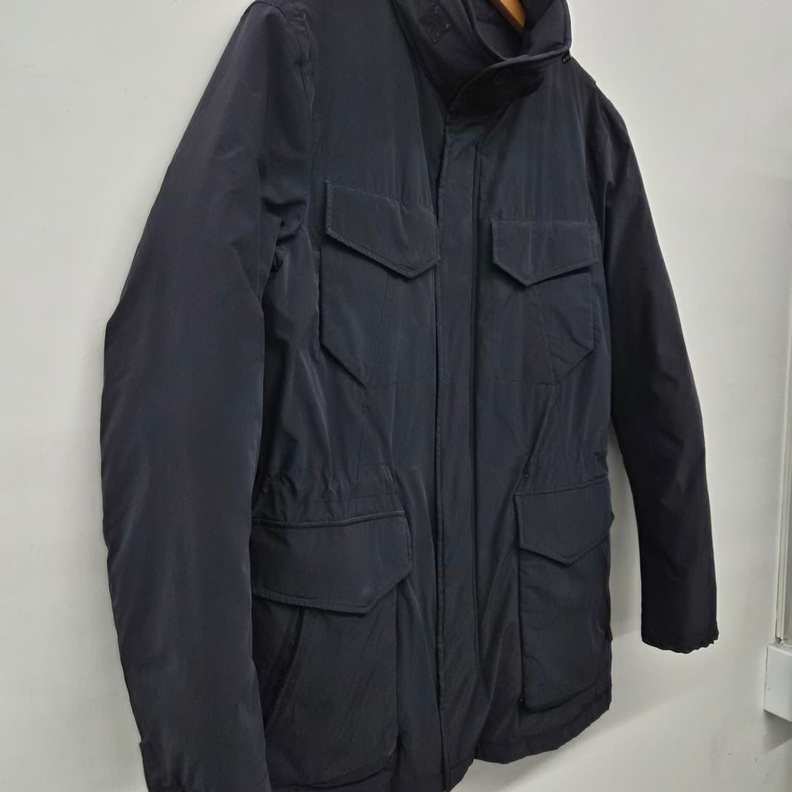 알레그리 블랙 야상 스타일 패딩 남성 M 상품이미지2