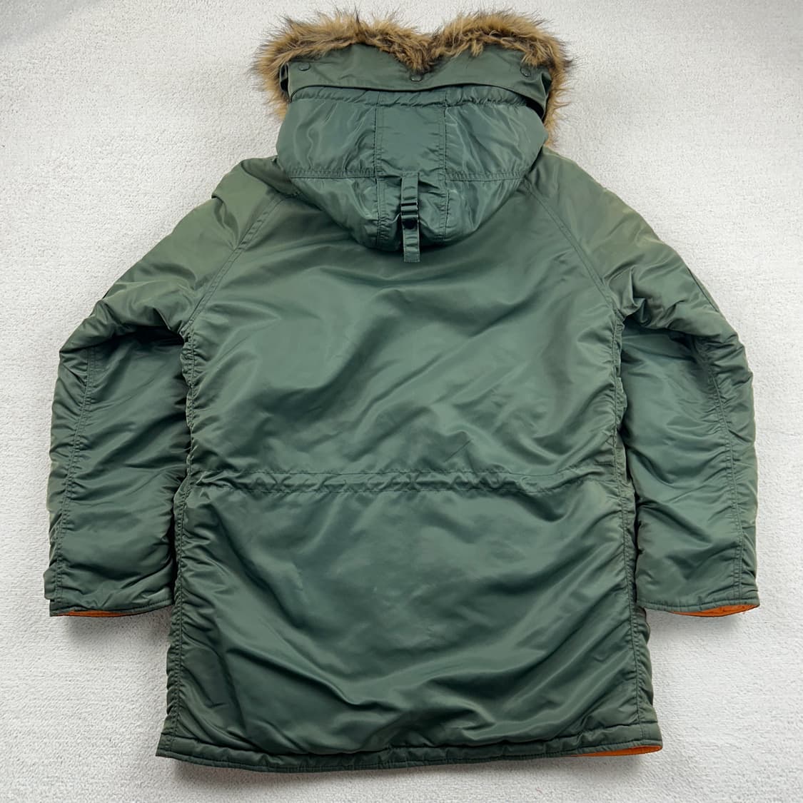 쇼트 n3b 야상 점퍼 올리브 카키  상품이미지7