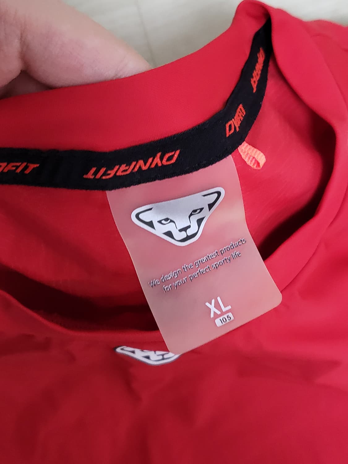 다이나핏 TECH (테크) α 반팔티 레드 상품이미지4