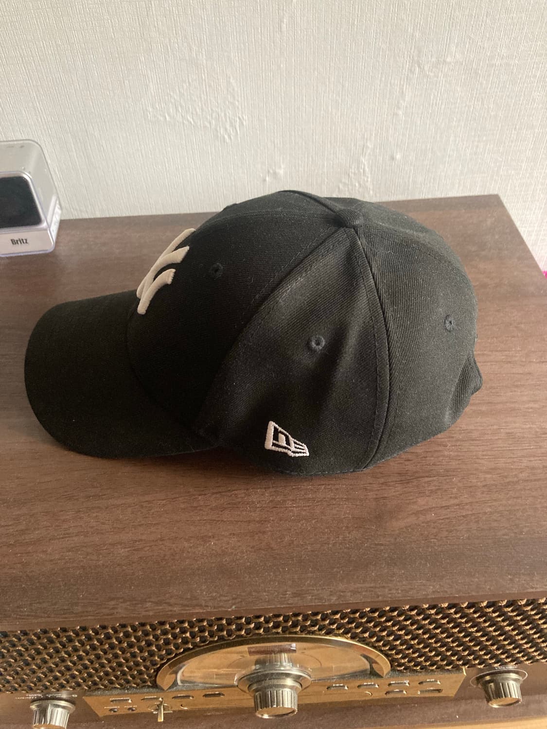 MLB 화이트 온 블랙 뉴욕 양키스 볼캡 상품이미지4