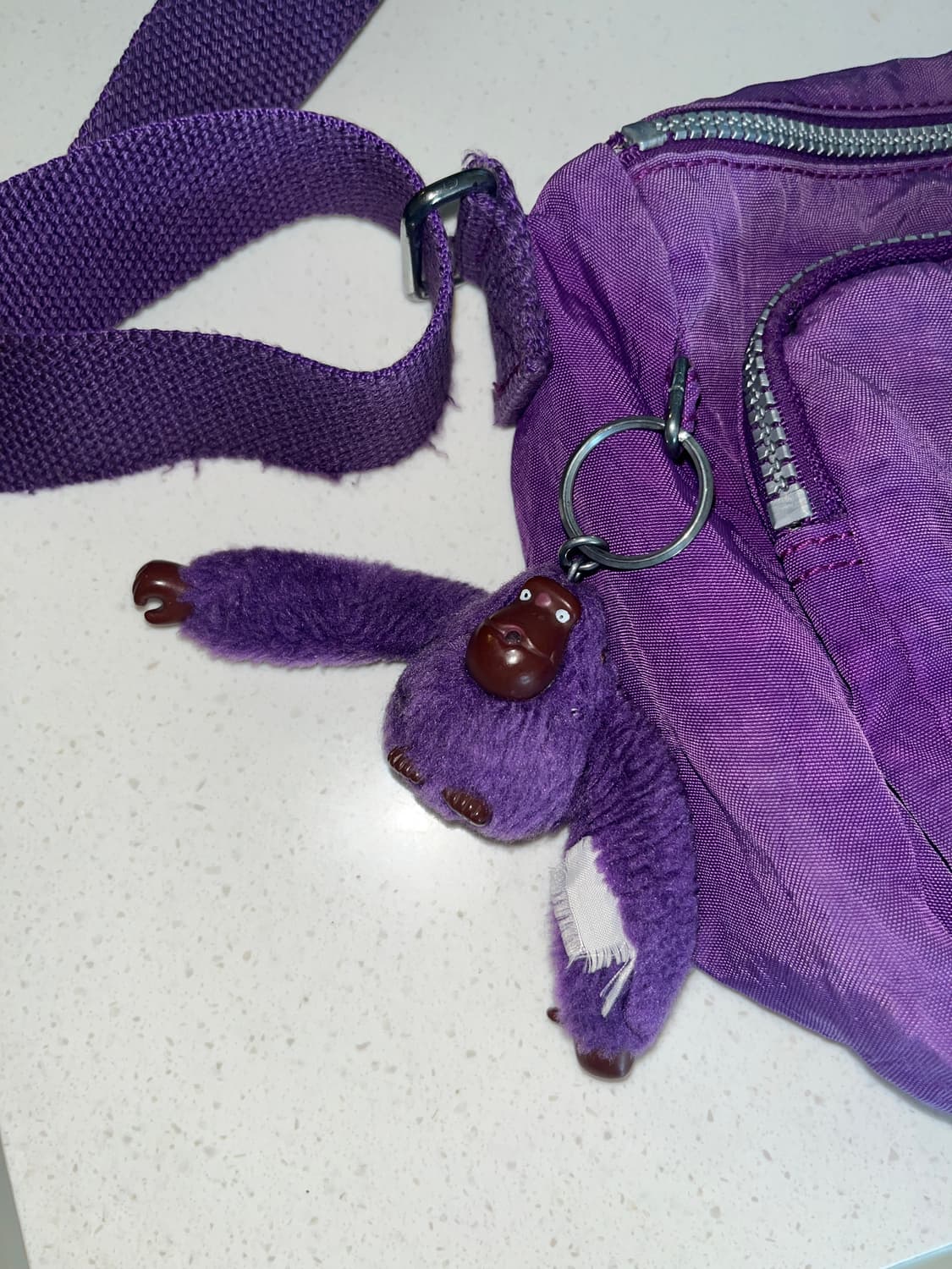 키플링 빈티지 크로스백 퍼플 상품이미지2