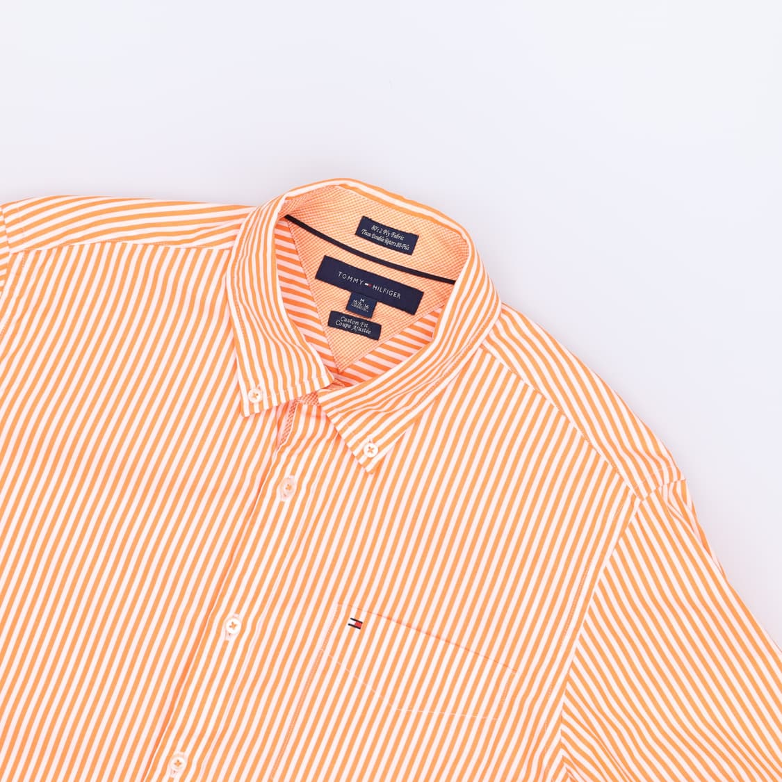 [M] 타미힐피거 남성 스트라이프 포켓 드레스 셔츠 남방 3785 상품이미지3