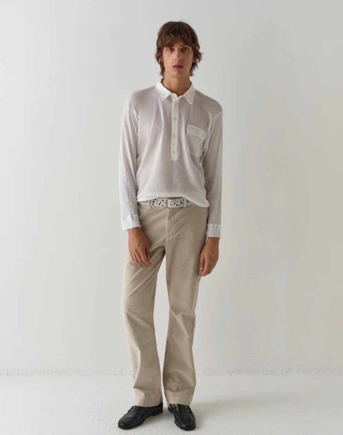 기마구아스 체스트 포켓 폴로 셔츠 M 상품이미지2