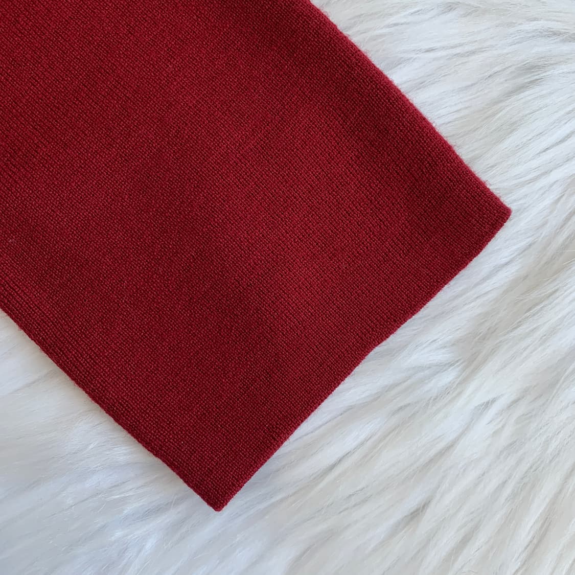 일본 빈티지 Aquascutum 헨리넥 7부 니트 1674 상품이미지6