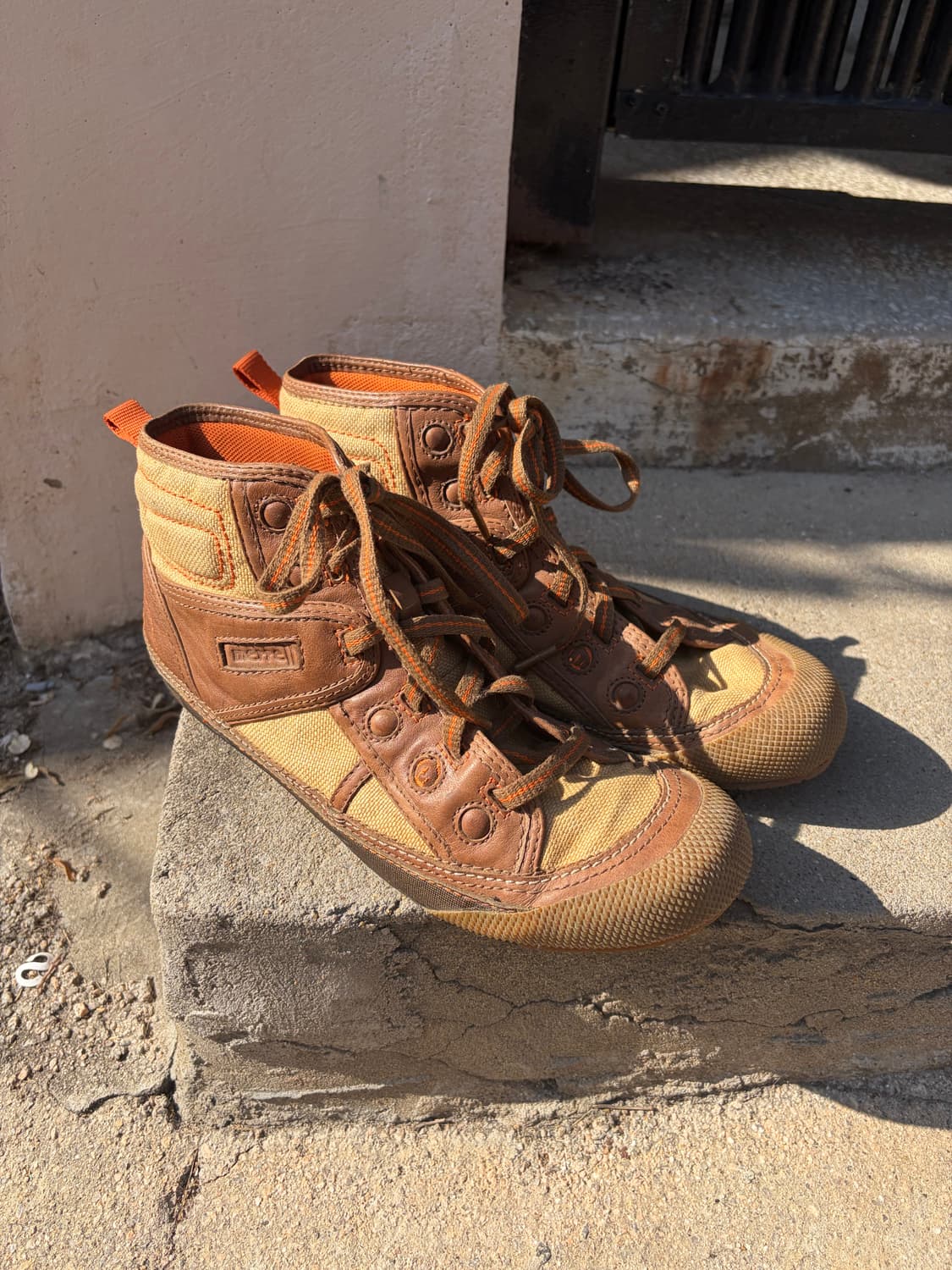 Merrell 하이탑 캔버스 레더 스니커즈 상품이미지2