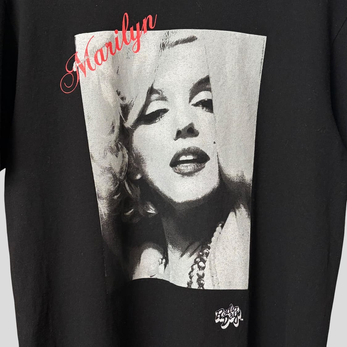 (L)Radio Days 마릴린먼로 반팔티셔츠 상품이미지4