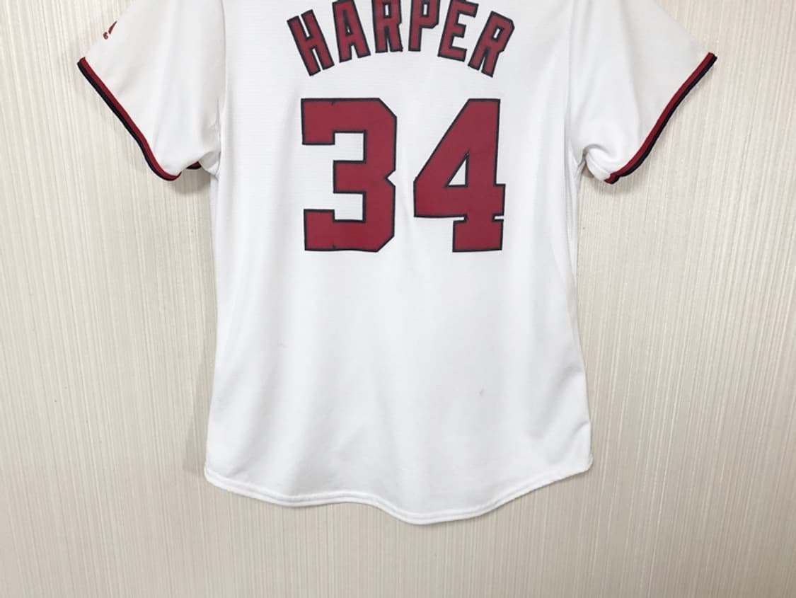 MLB 마제스틱 워싱턴내셔널스 홈유니폼/져지 M(우먼스) 상품이미지10