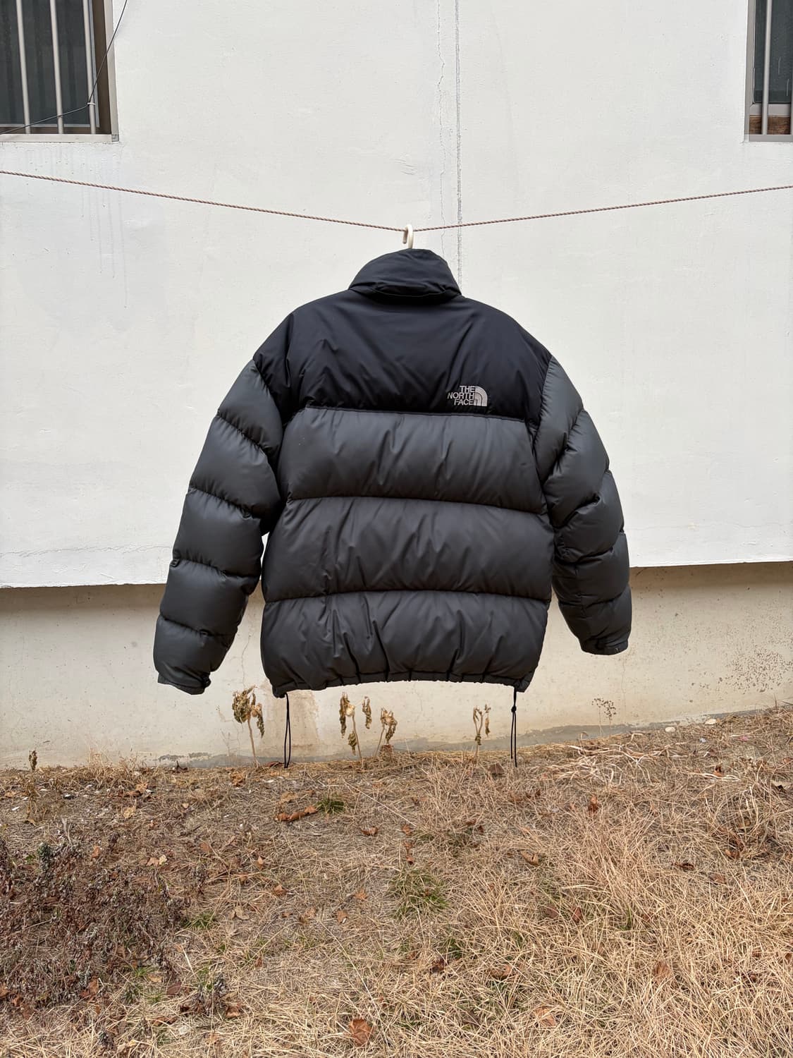 빈티지 노스페이스 구형 눕시 700 회검 패딩 다운 상품이미지3