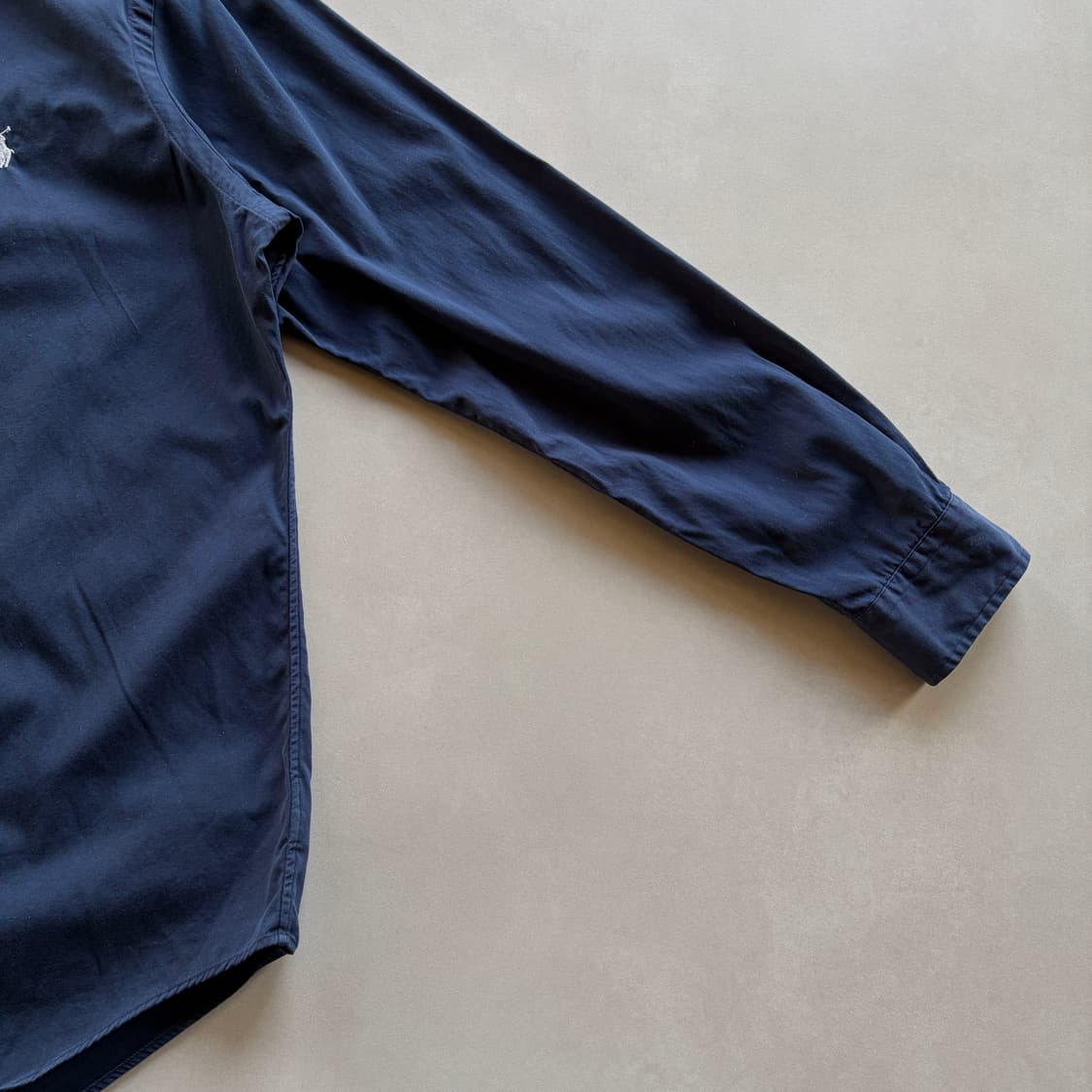 [M]폴로 랄프로렌 큐알정품 클래식핏 포플린 네이비 셔츠 상품이미지6