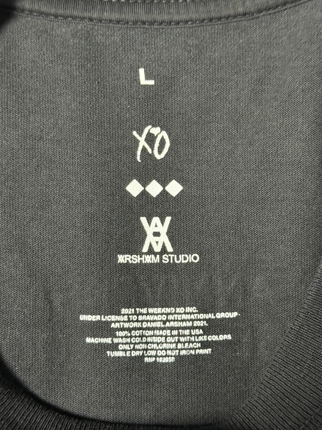 Daniel Arsham X The weeknd merc Tee 상품이미지4