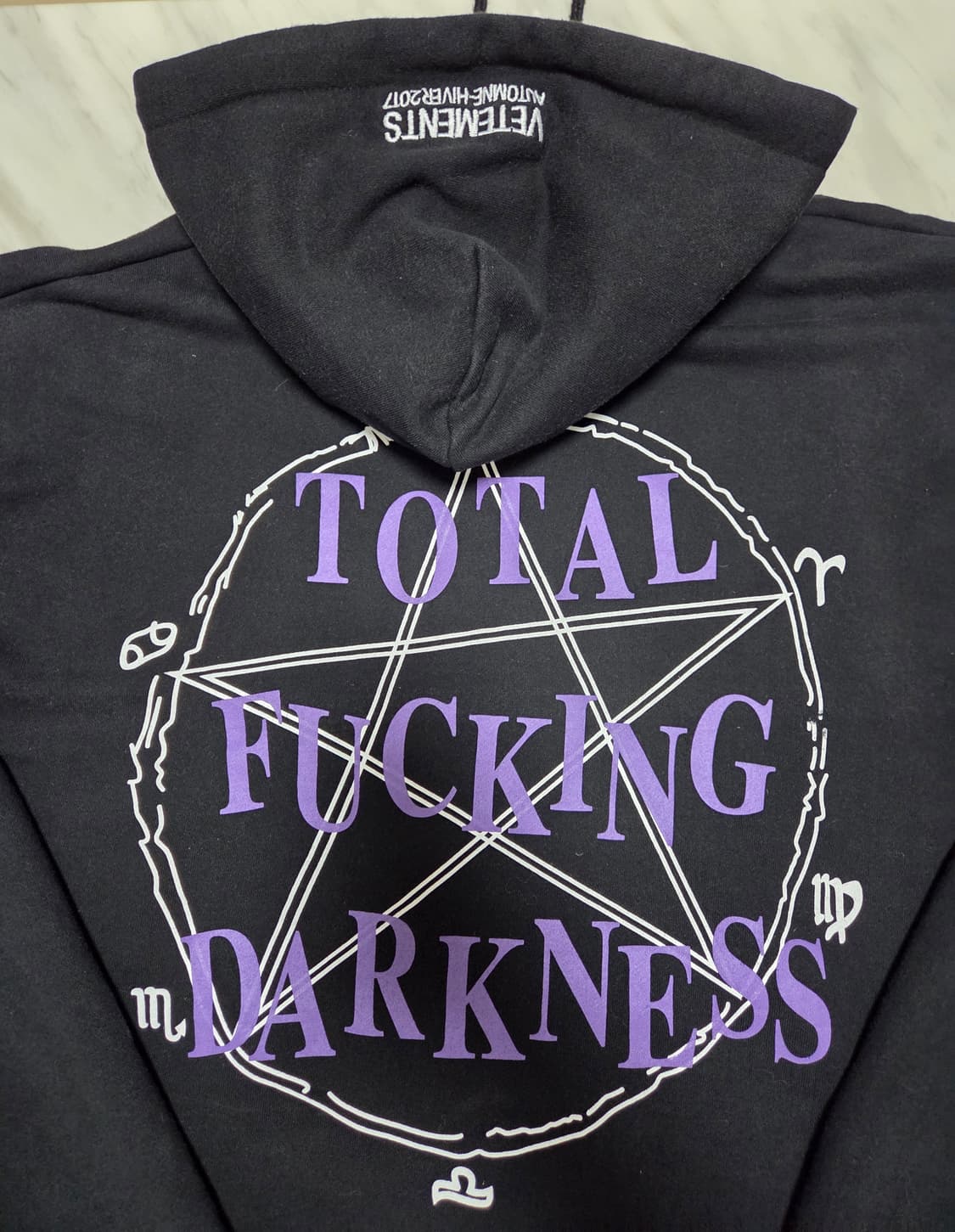 베트멍 다크니스 오버핏 후드티 상품이미지3