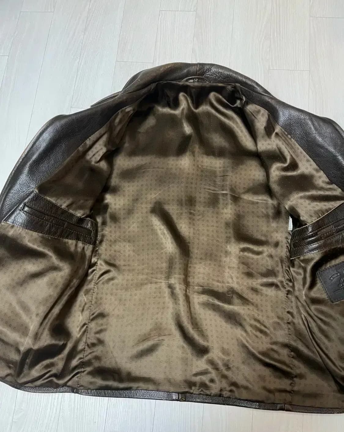 Herman 차심 싱글레더 자켓 상품이미지4