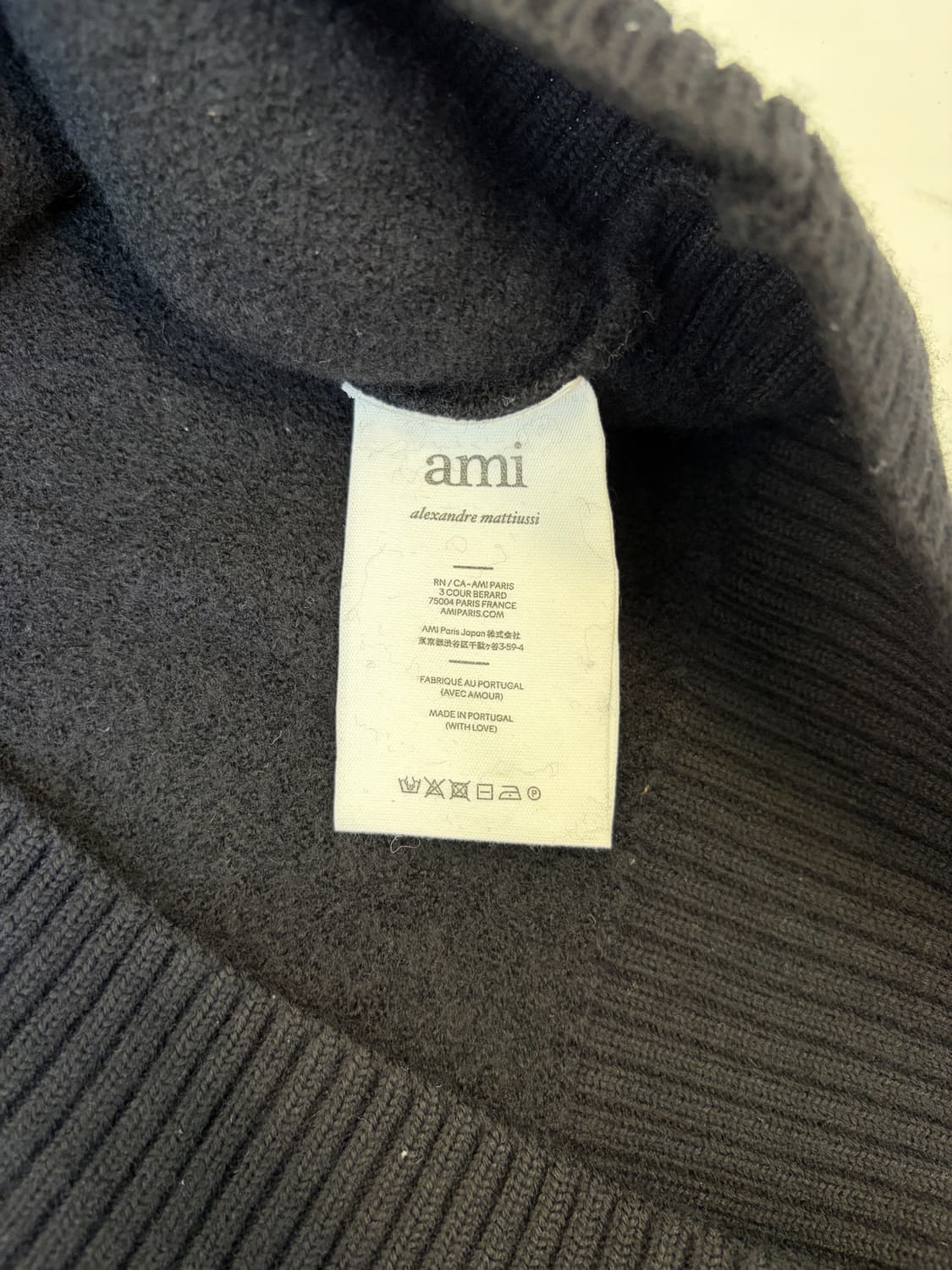 아미 빅 하트 인타르시아 스웨터 상품이미지6