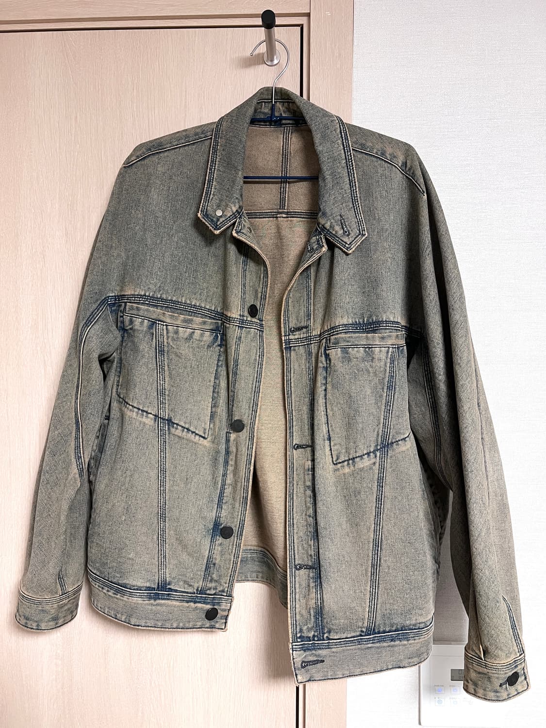 알레그리 데님 트러커 자켓(100~105) 상품이미지1