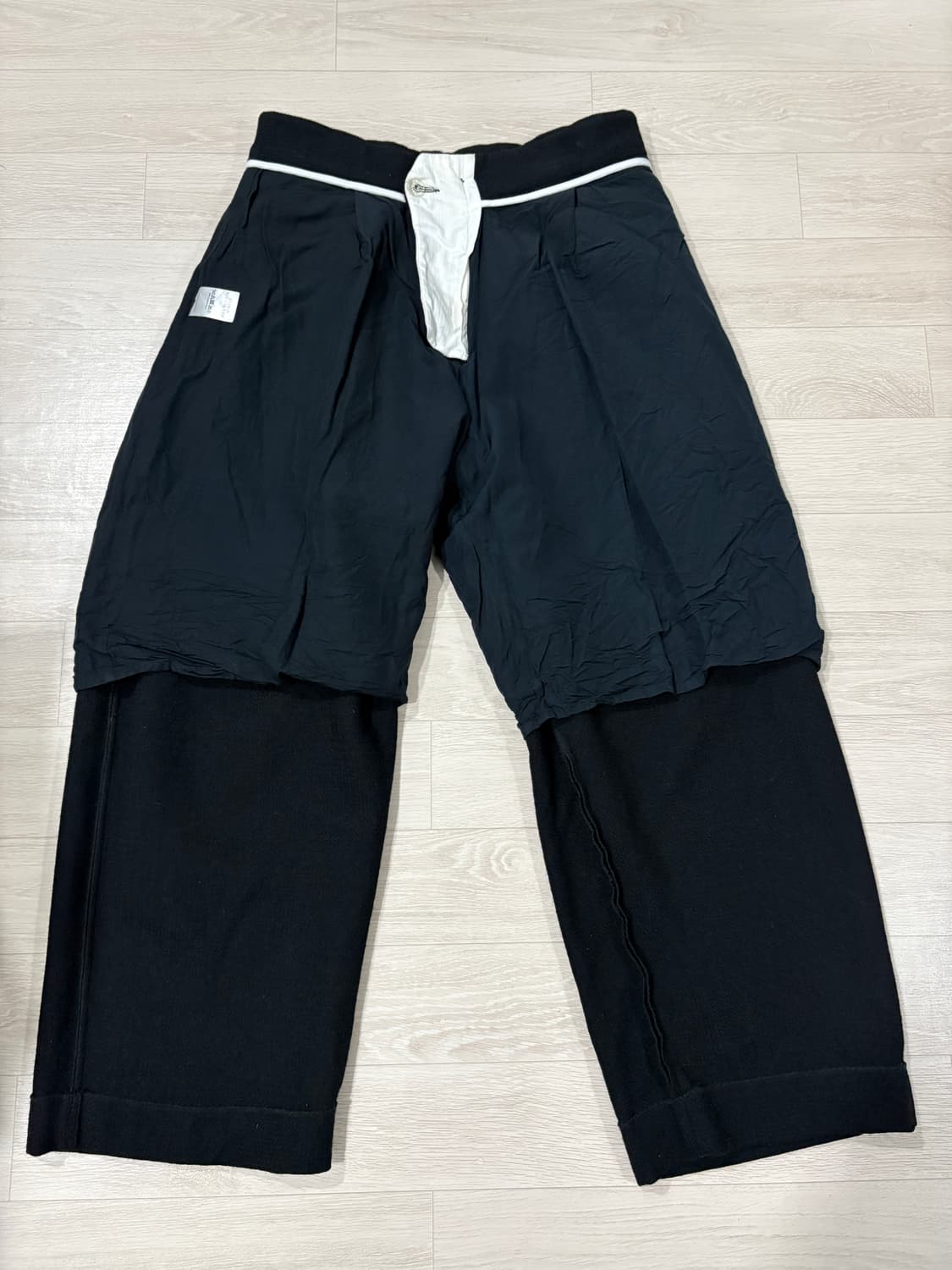 (M) 스튜디오 니콜슨 부쉘 팬츠 블랙 상품이미지2