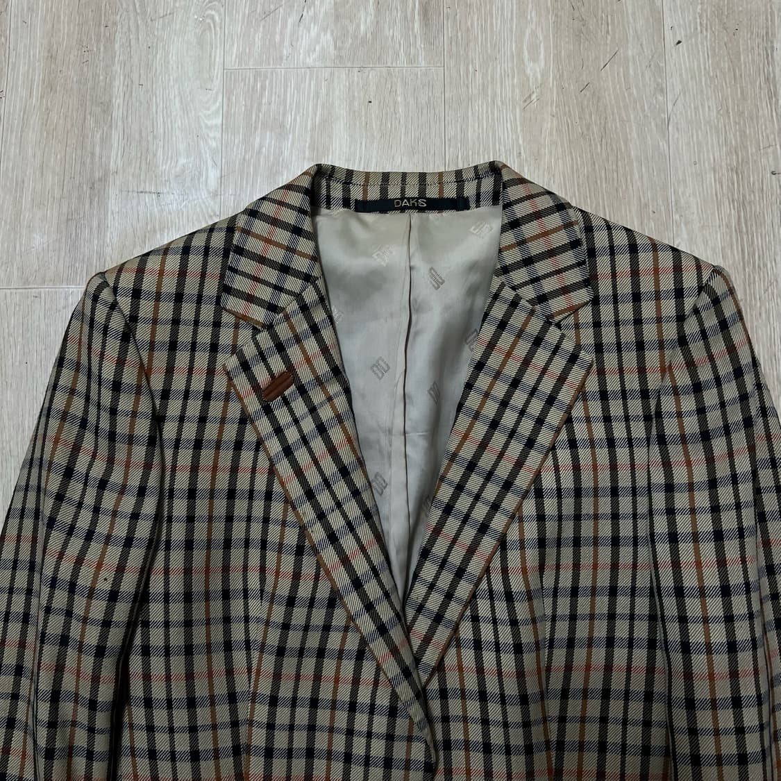 닥스 여성 클래식 체크 자켓 56 상품이미지2