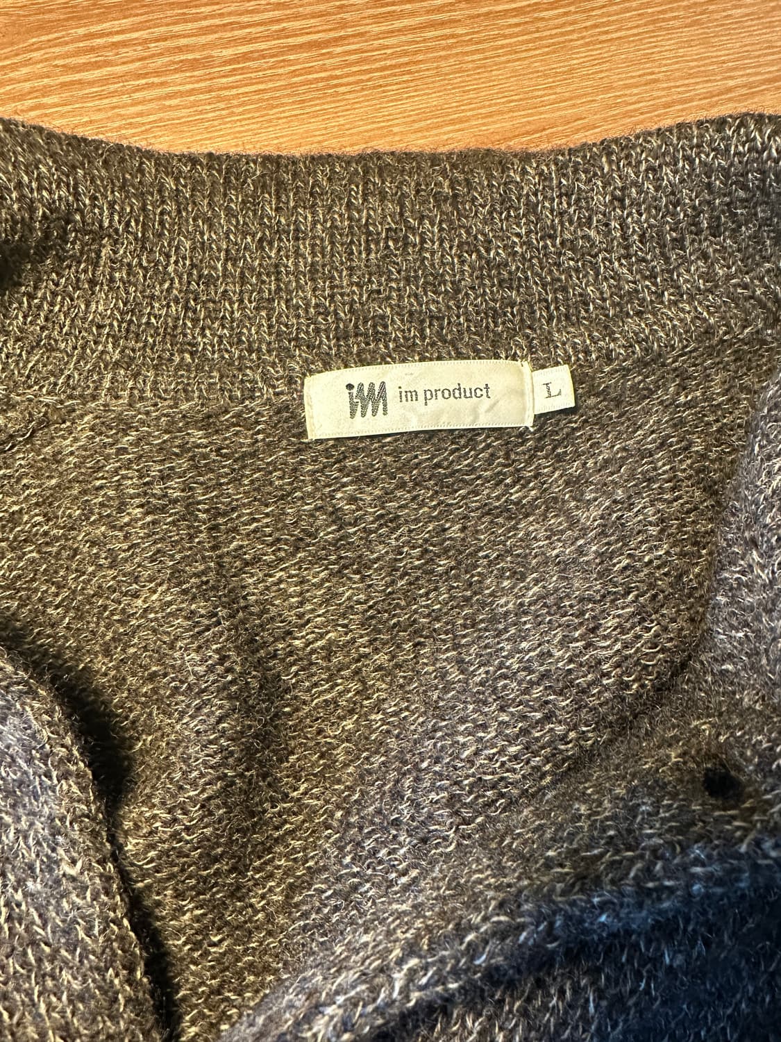 이세이 미야케 im product 울 가디건 L 상품이미지3