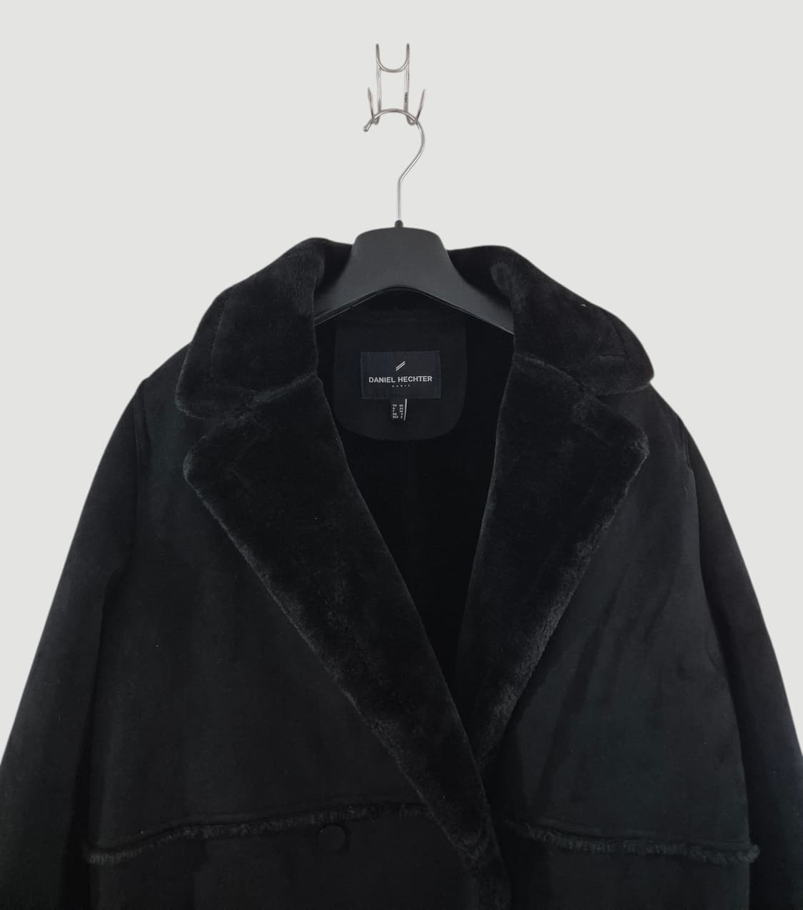 [55]다니엘 헥터 여자 무스탕 롱코트 상품이미지2