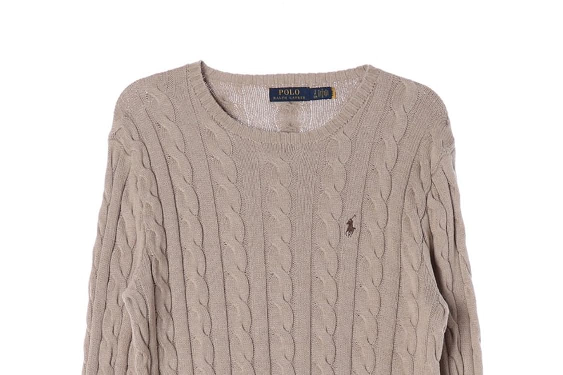 폴로 랄프 로렌 꽈배기 니트 S 상품이미지3
