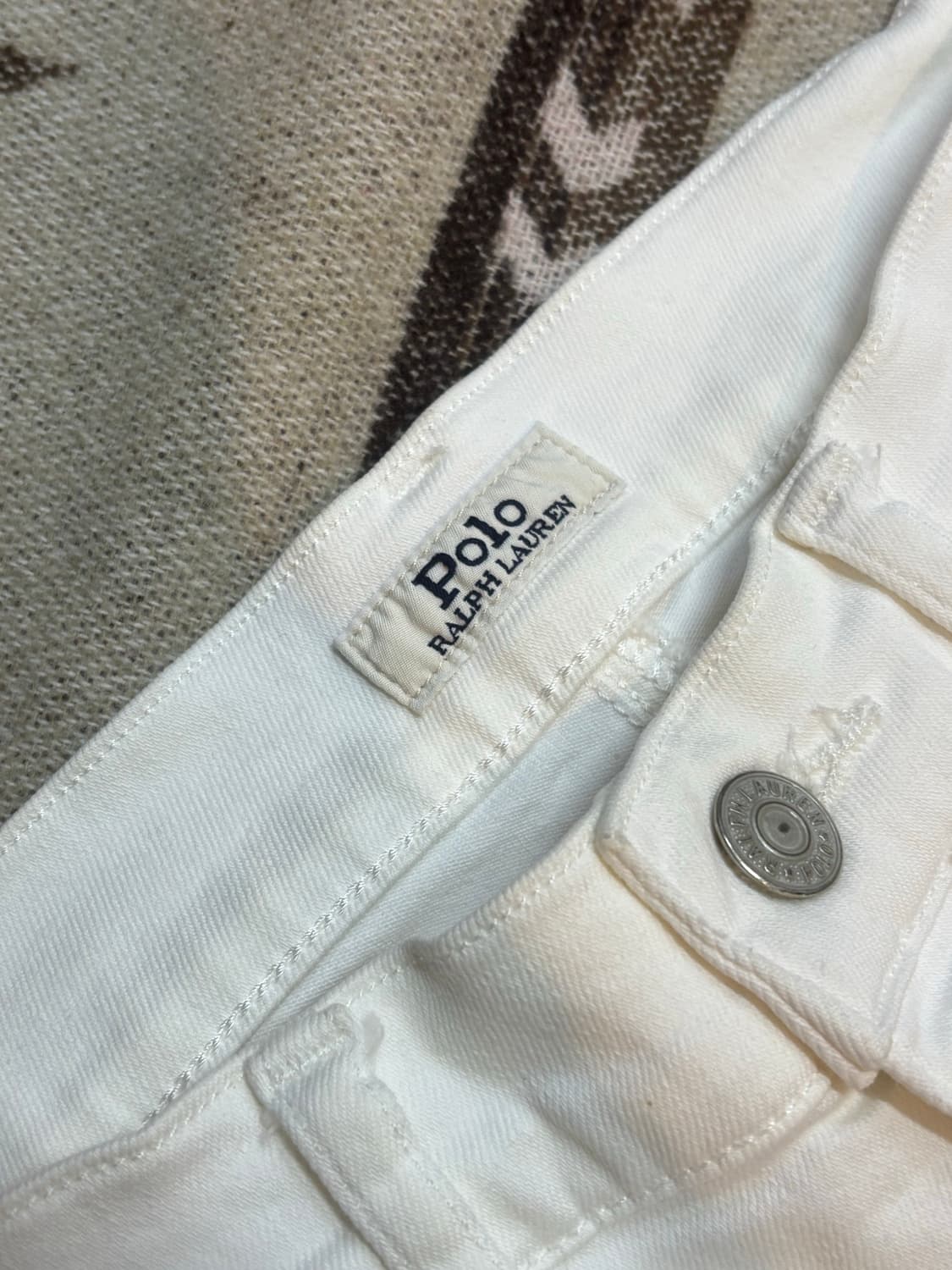 폴로 랄프로렌 스키니 화이트 상품이미지4