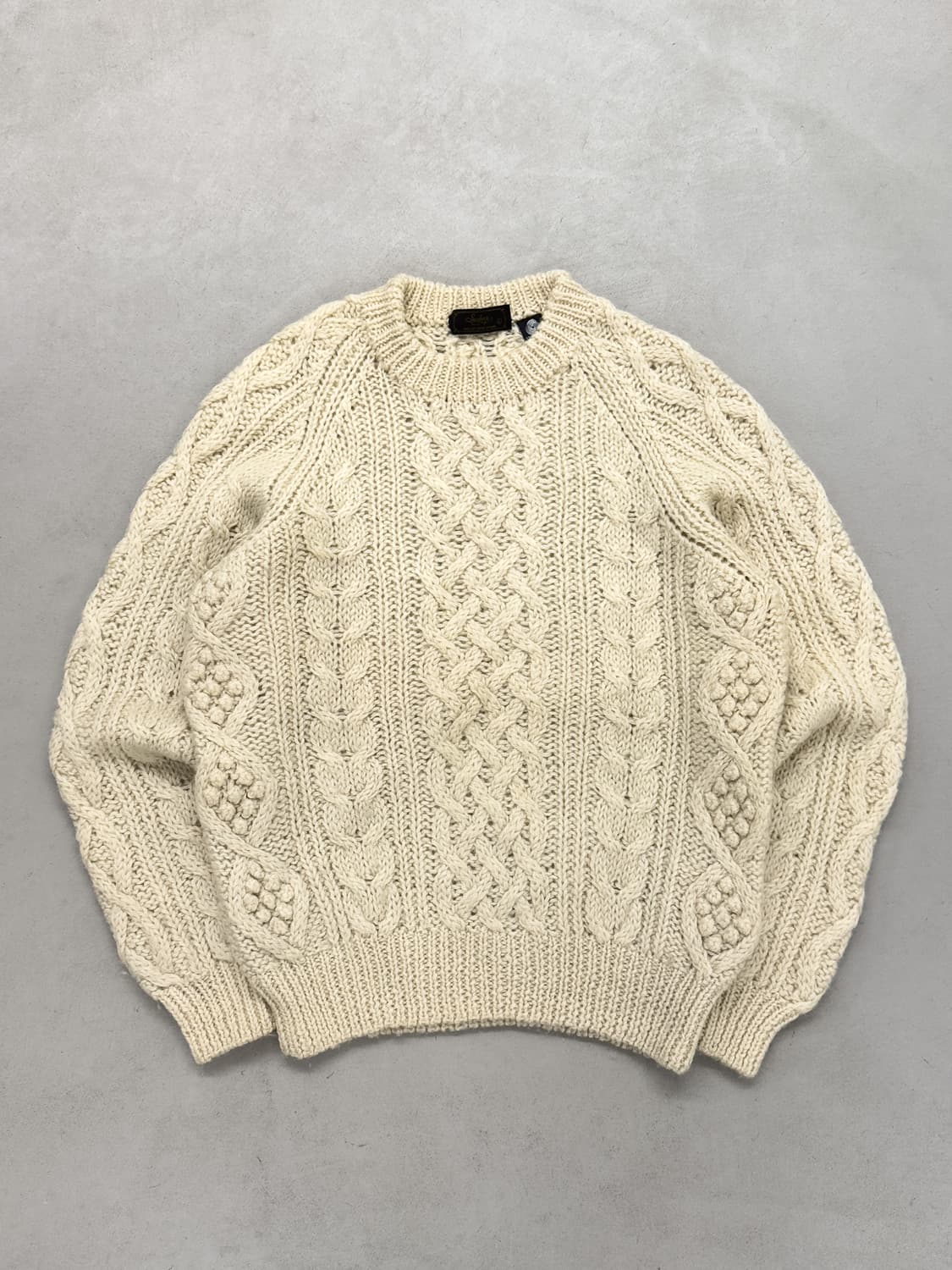 케이블 스웨터 상품이미지1