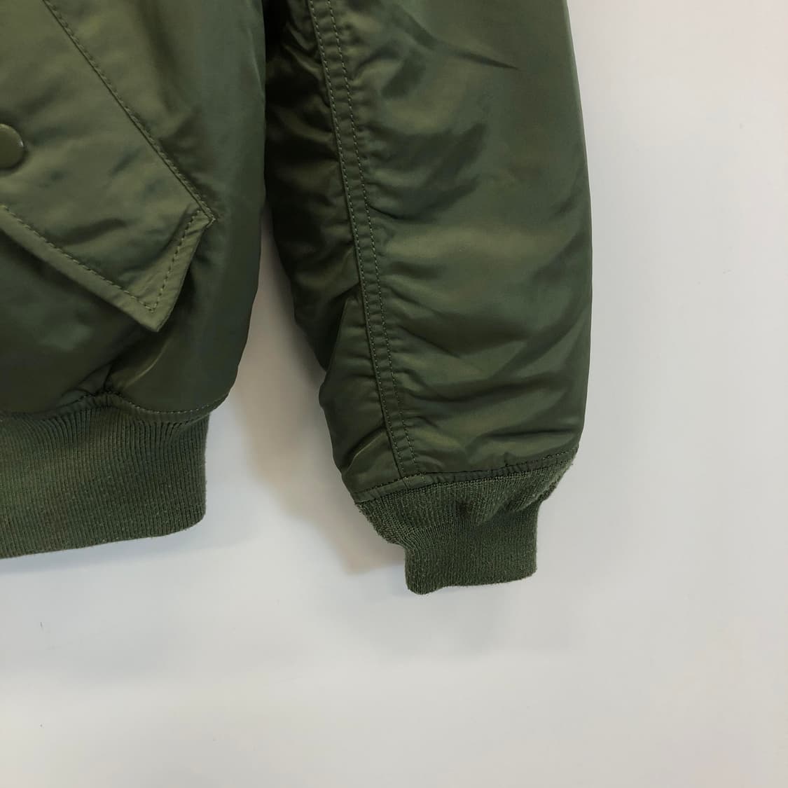 알파 ma-1 블루종점퍼 XS 상품이미지3