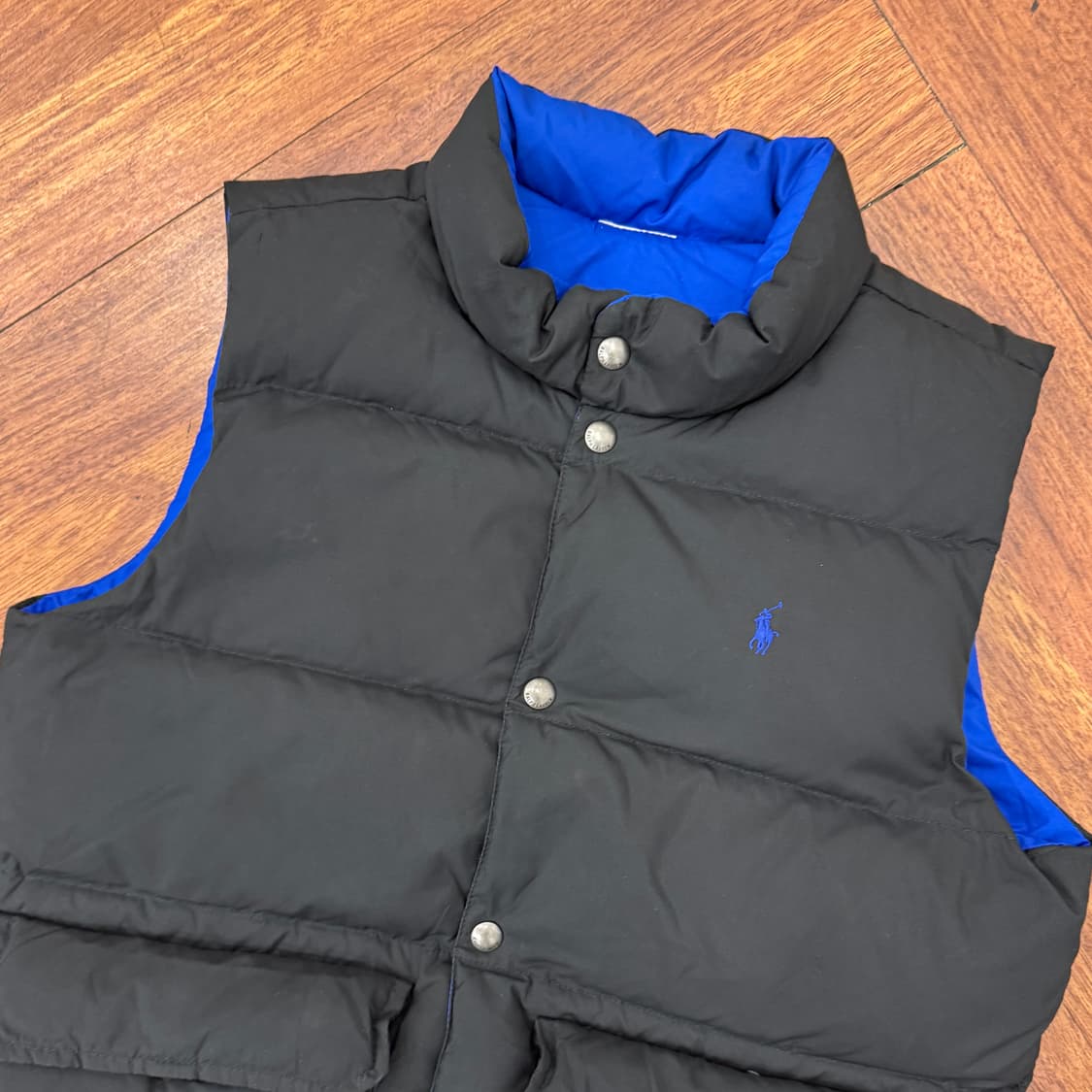 160 폴로 랄프로렌 리버시블 덕다운 패딩 베스트 조끼  상품이미지3