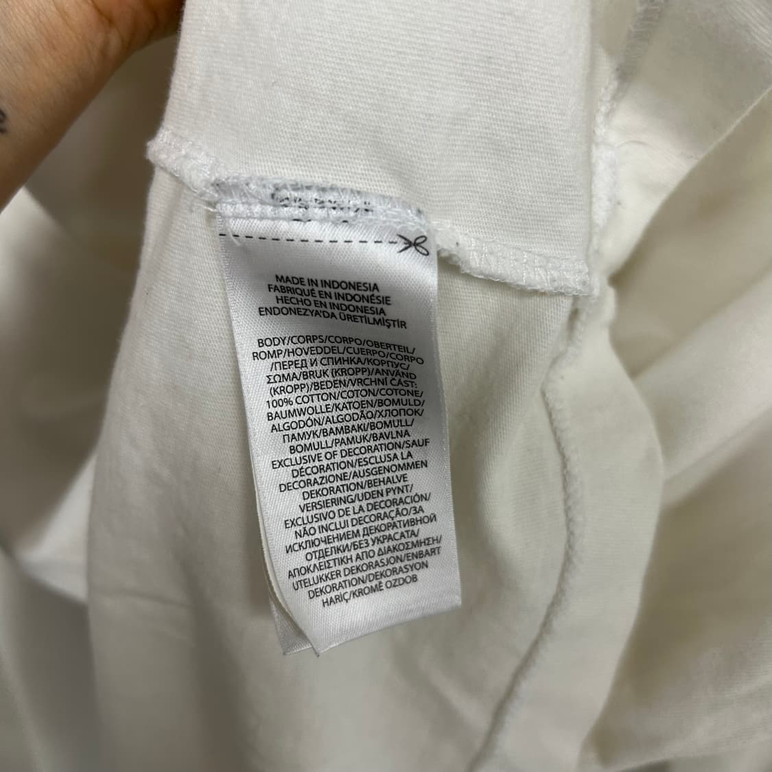 폴로 화이트 긴팔티[1650] 상품이미지8