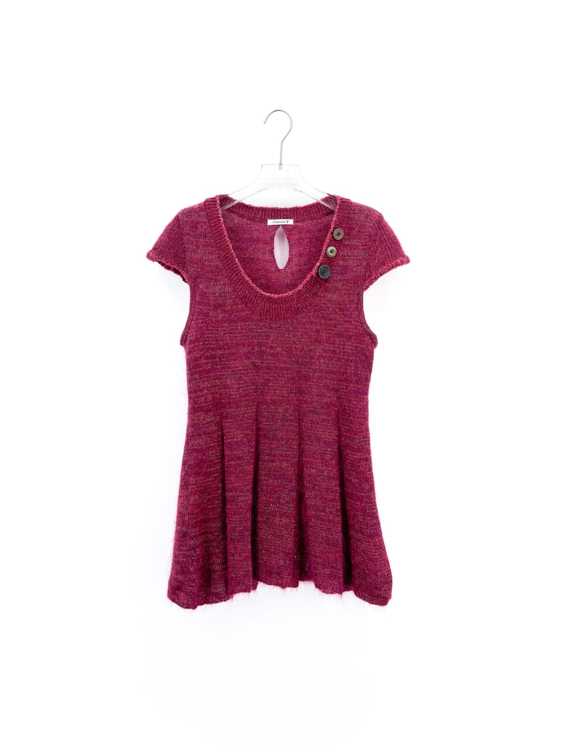 빈티지 모헤어 버튼 포인트 원피스 상품이미지1