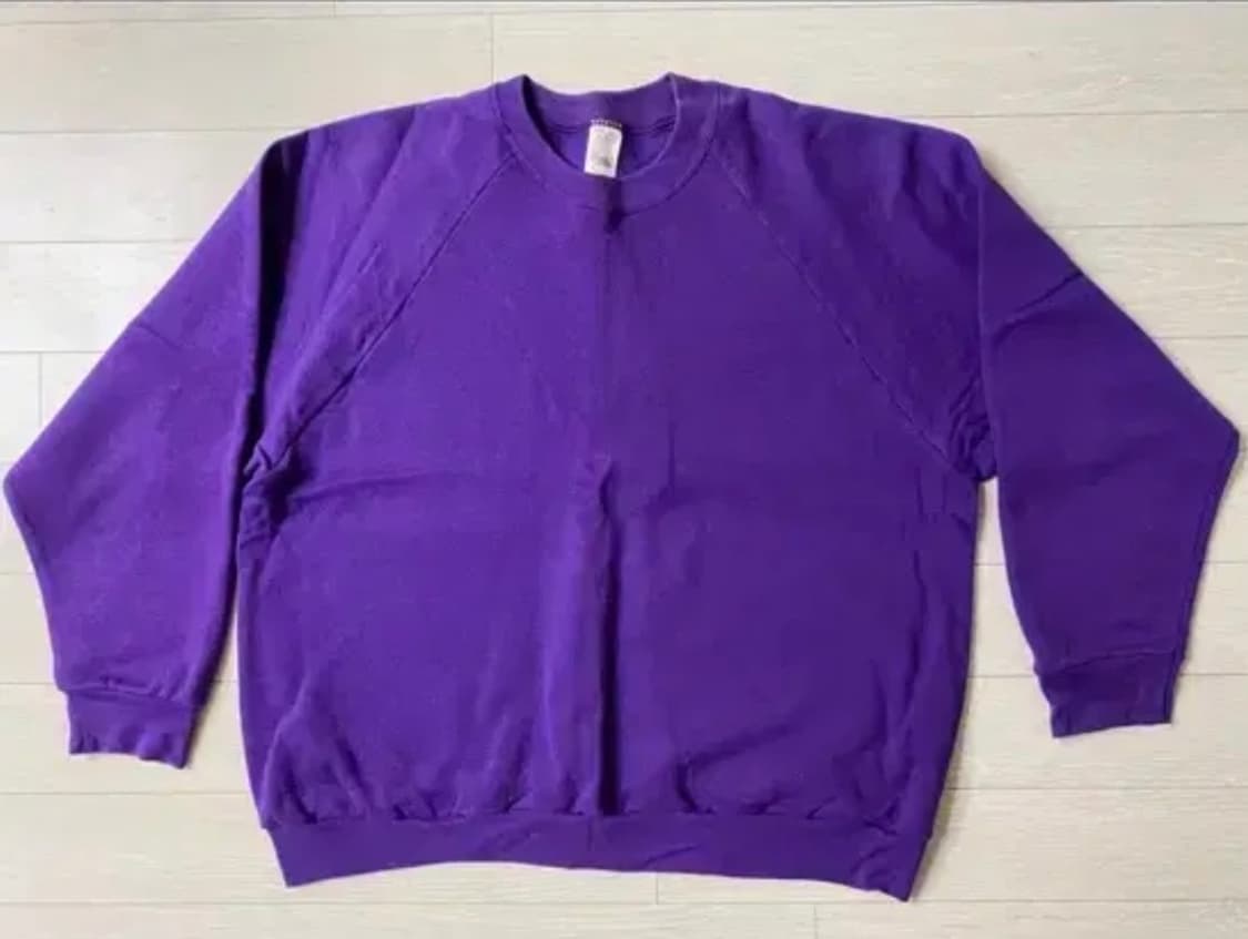 usa 빈티지 스웻셔츠(블랙/퍼플) 상품이미지1