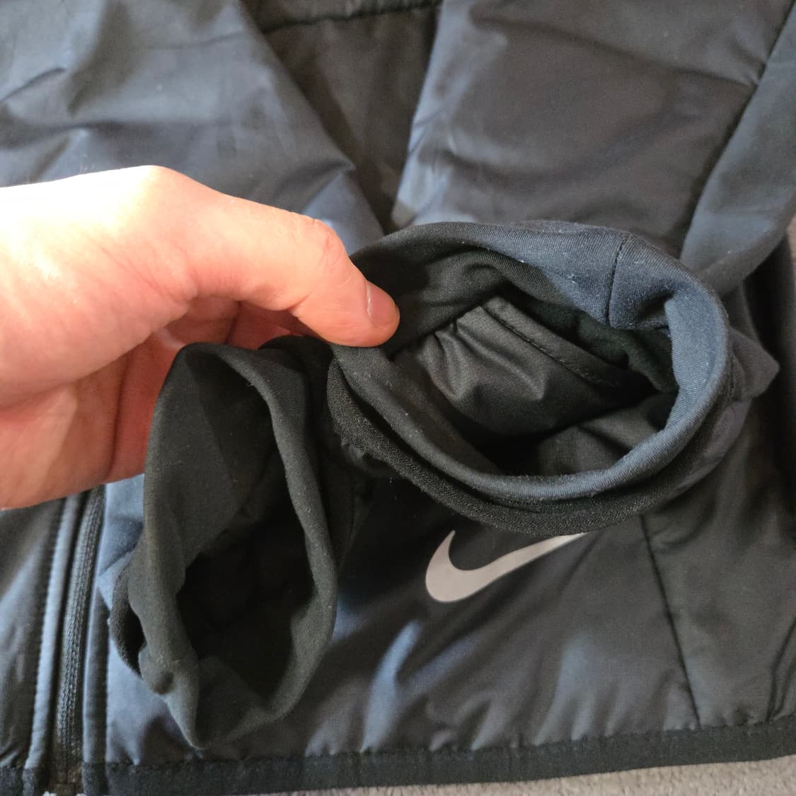 나이키 에어로로프트 구스다운 경량패딩 자켓 XL 105 블랙 상품이미지5