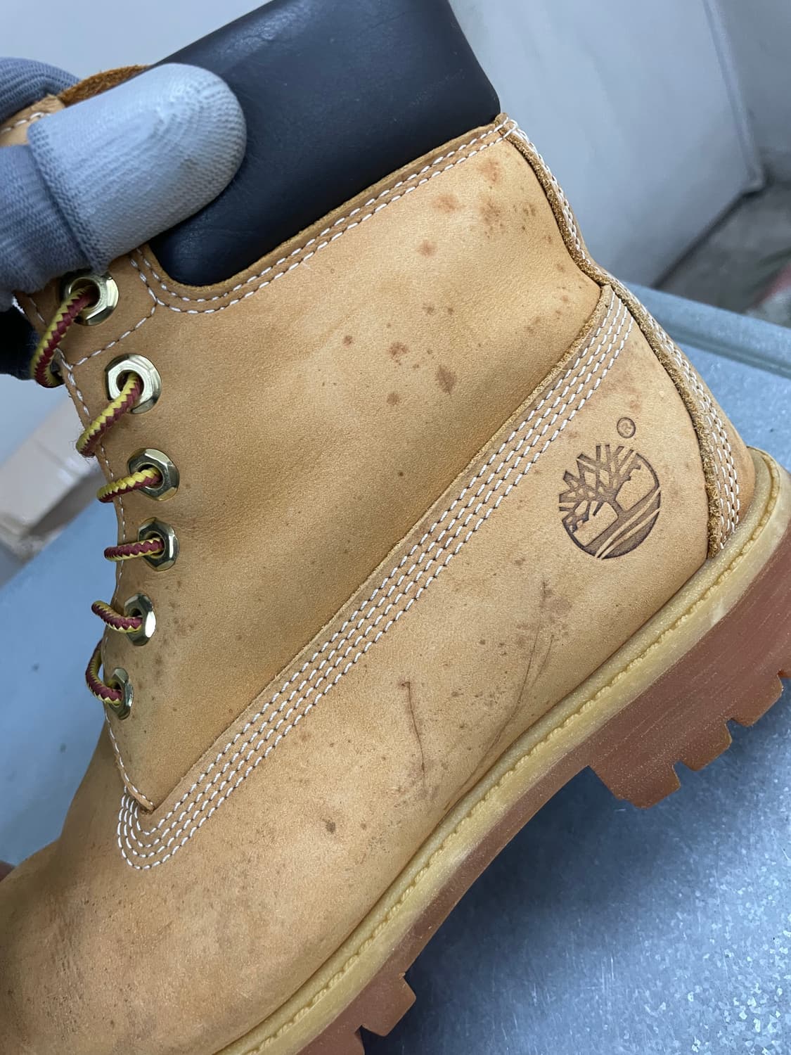 팀버랜드 6인치 부츠 US9 (gr-3761) 상품이미지8