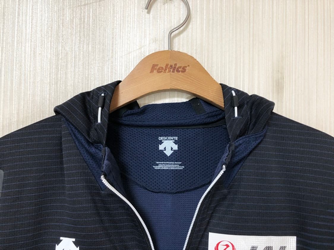 데상트 일본 펜싱국가대표팀 지급용 후드집업자켓 XO(XXL) 상품이미지5