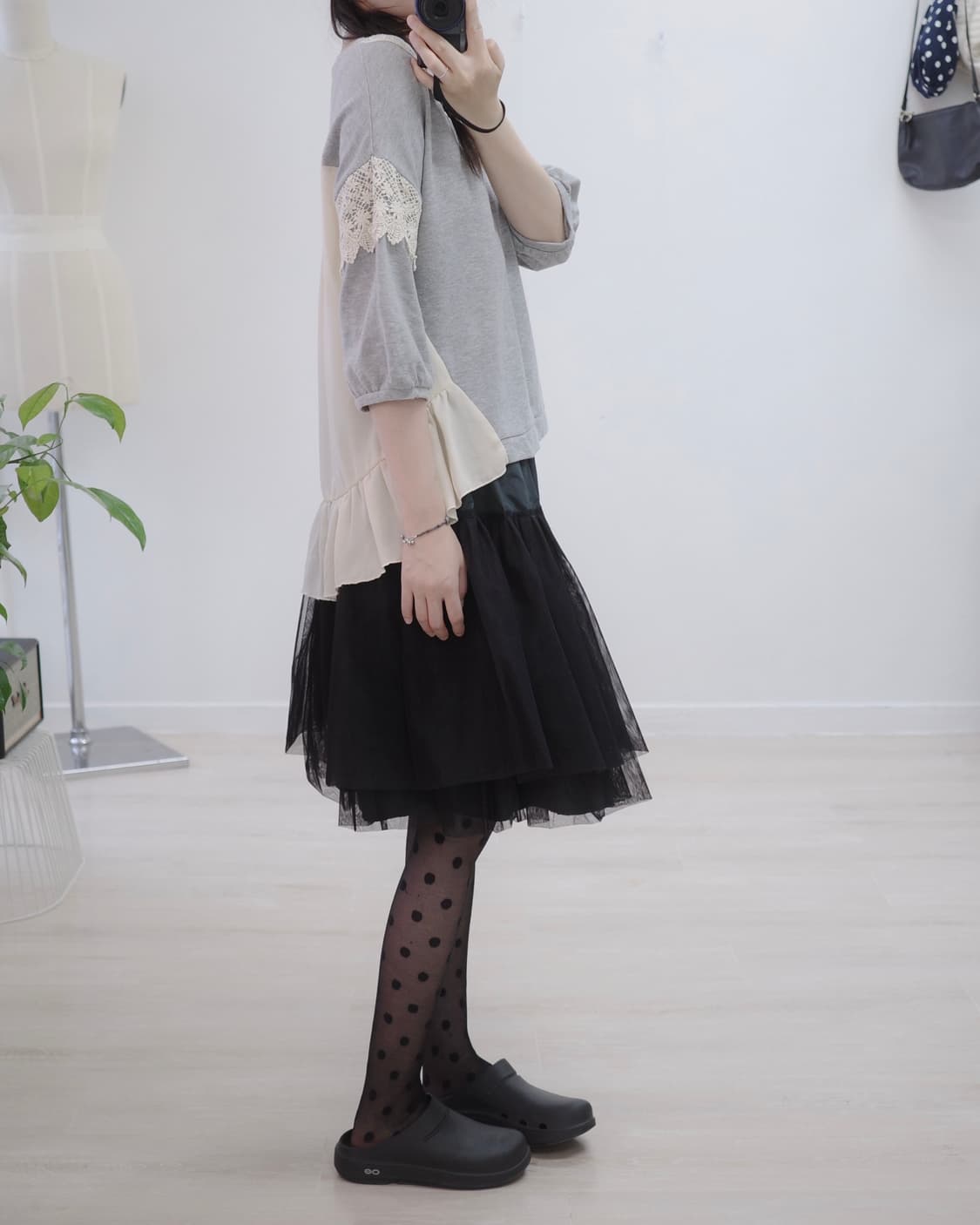 Axes femme grey pleats mtm 상품이미지4