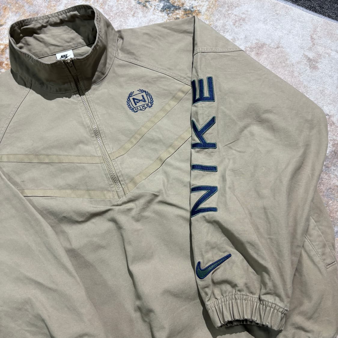 나이키 올드스쿨 빅로고 반집업 자켓 상품이미지3