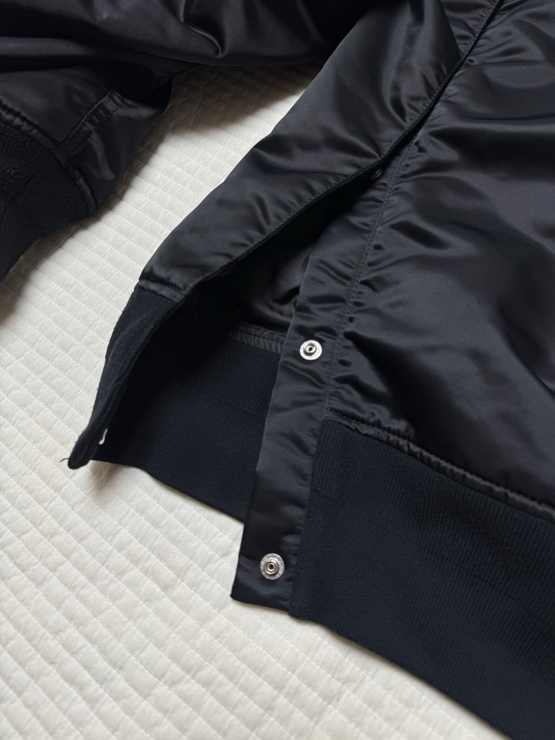 sacai 사카이 ma-1 봄버 자켓 블랙 2사이즈 상품이미지5