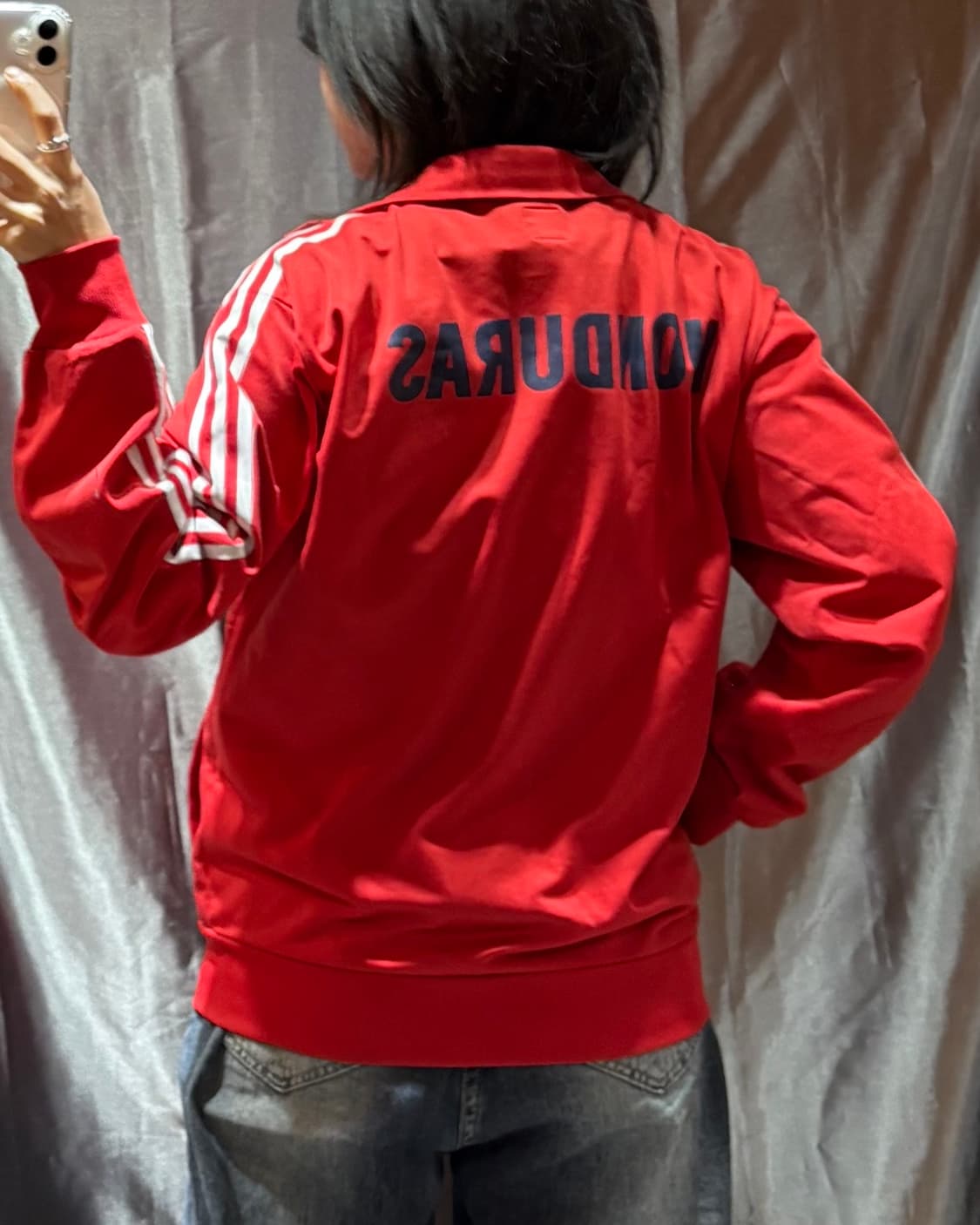 M 아디다스 파이어버드 온두라스 레드 트랙탑 상품이미지2