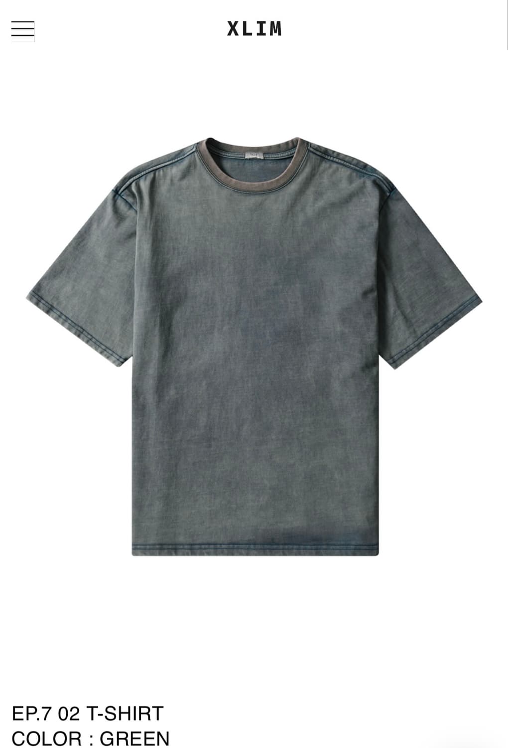XLIM EP.7 T-SHIRT 상품이미지2