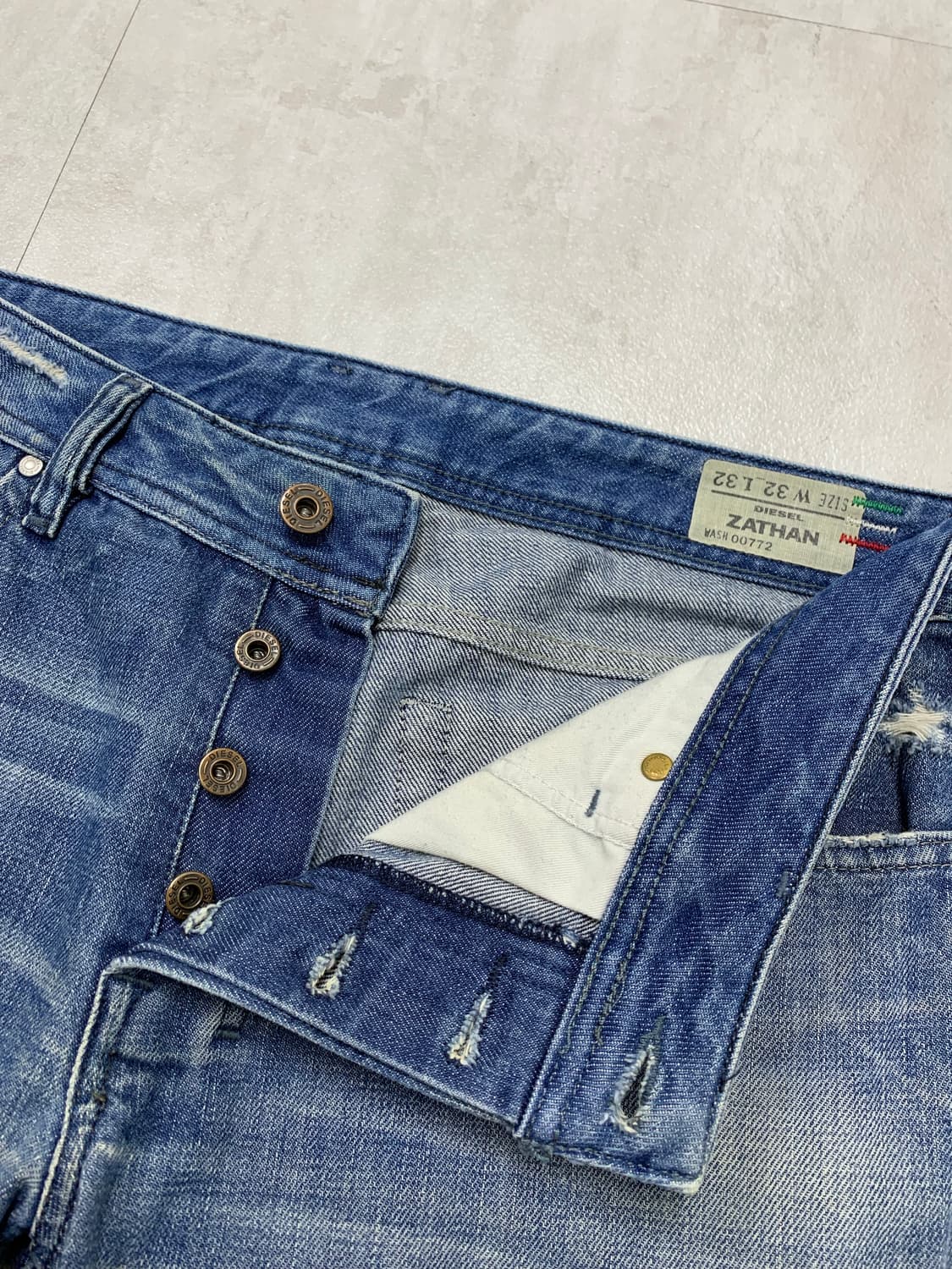 디젤 스트레이트 데님 팬츠 #114 상품이미지5