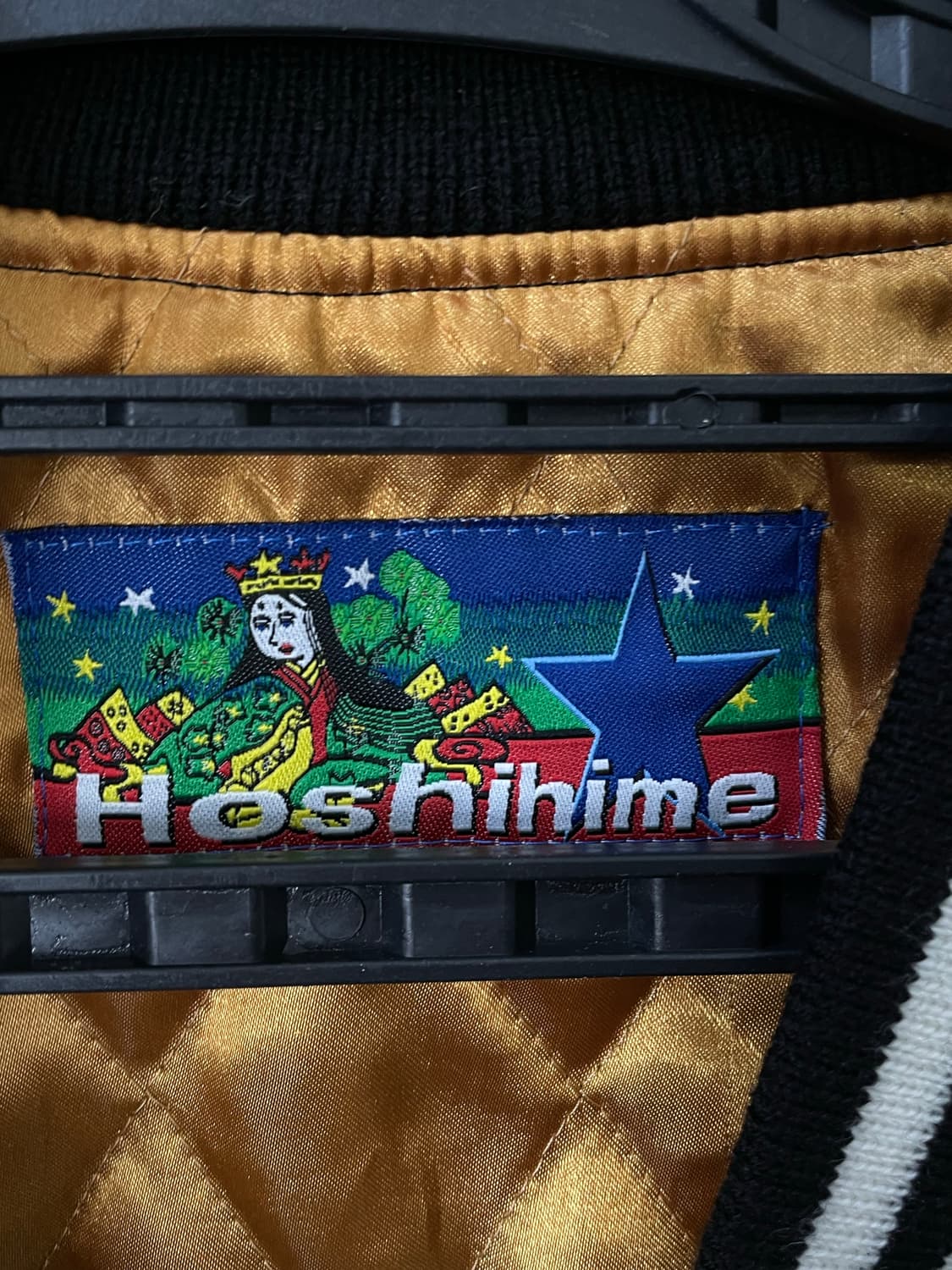 호시히메 수니베어 사틴 용 호랑이 스카잔 오리엔탈 자수 스카잔 M 상품이미지9