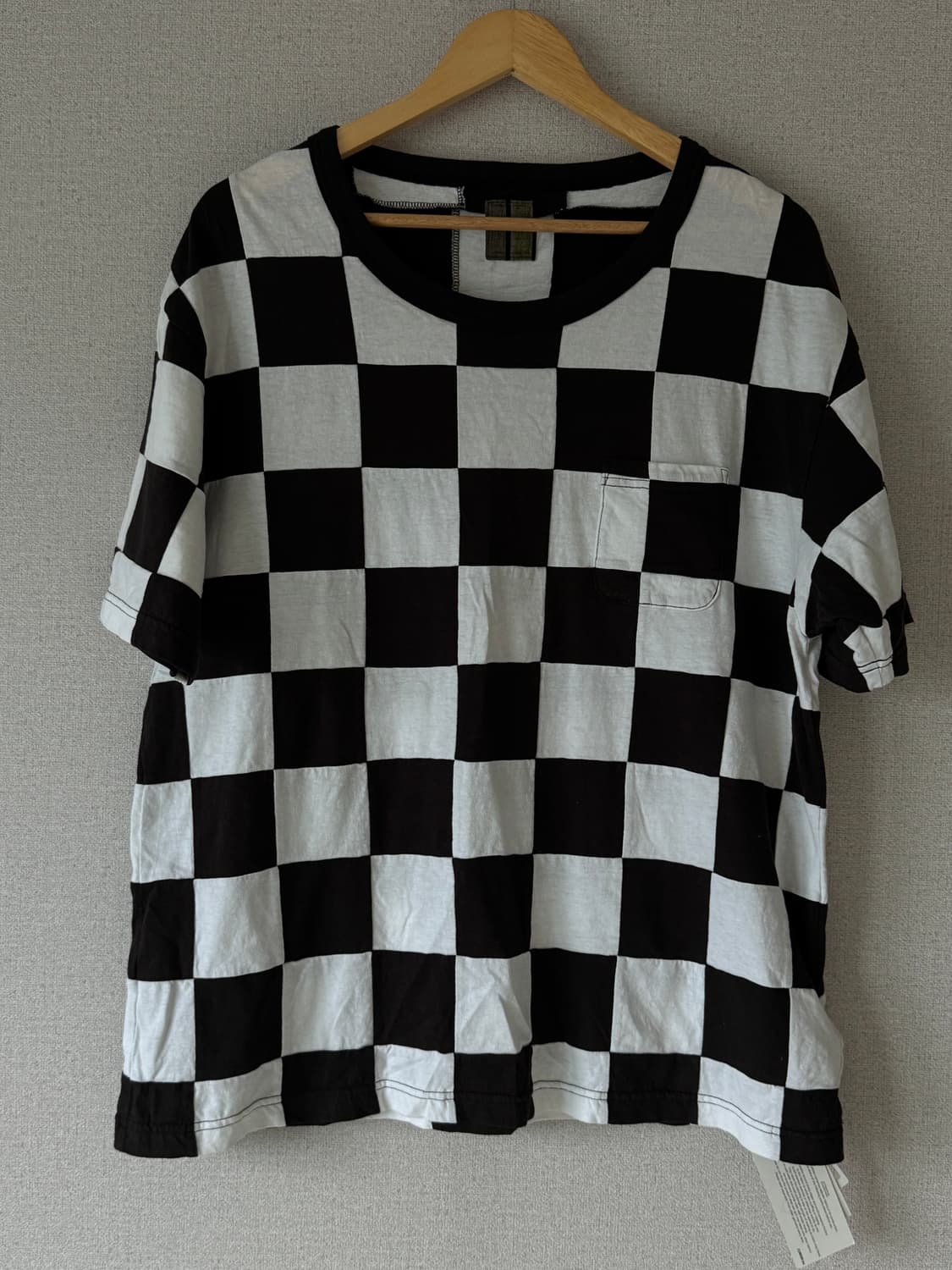 [4]VISVIM ICT JUMBO TEE CHECKERBOARD  상품이미지1