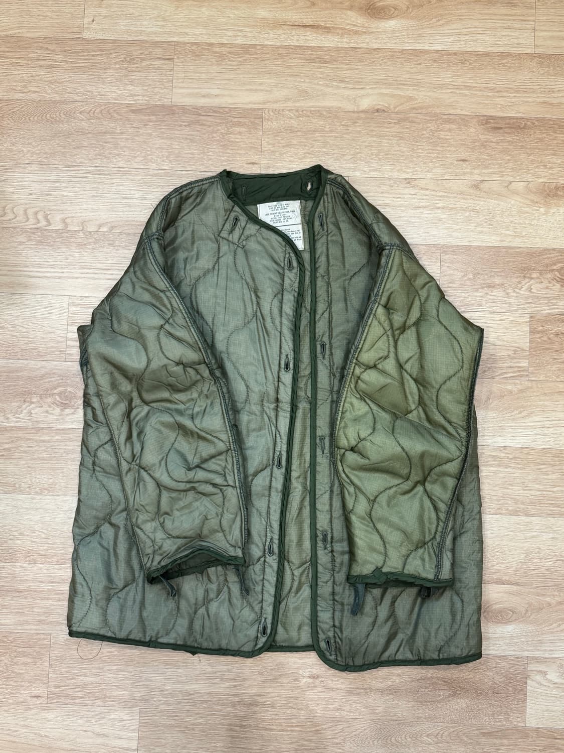 미군 M-65 개파카 야상 라이너 상품이미지8